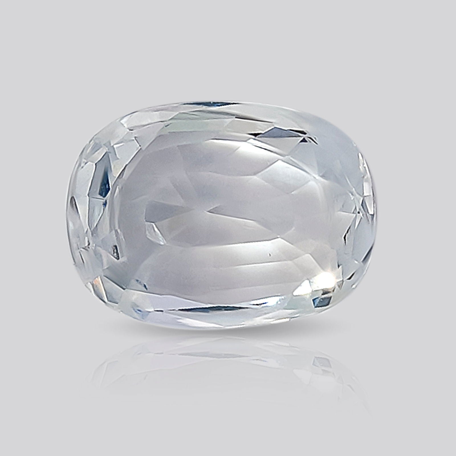 Gemsmantra White Sapphire (4.04 ratti) - view 2