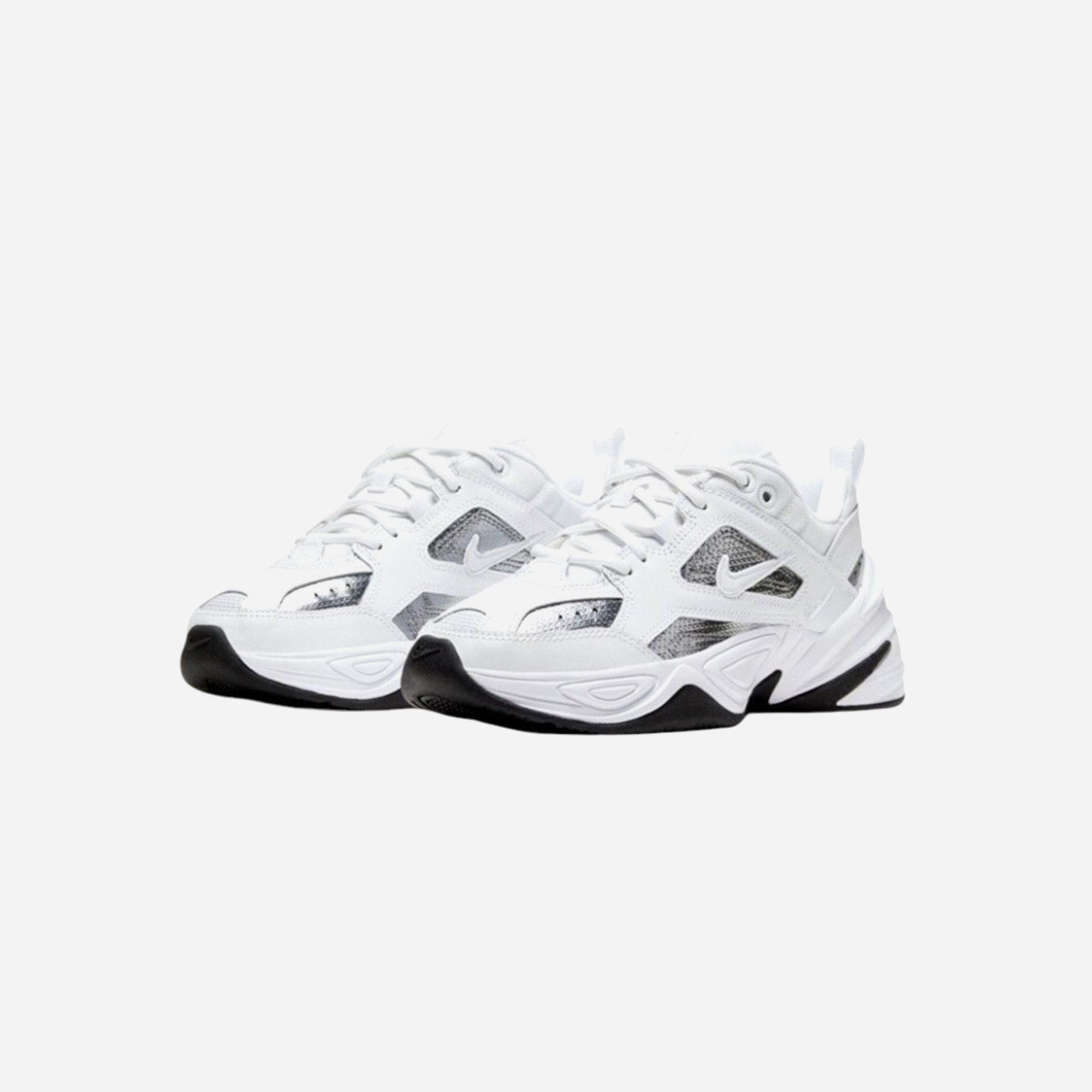 Nike M2K Tekno White Metallic Silver Black WMNS - view 2