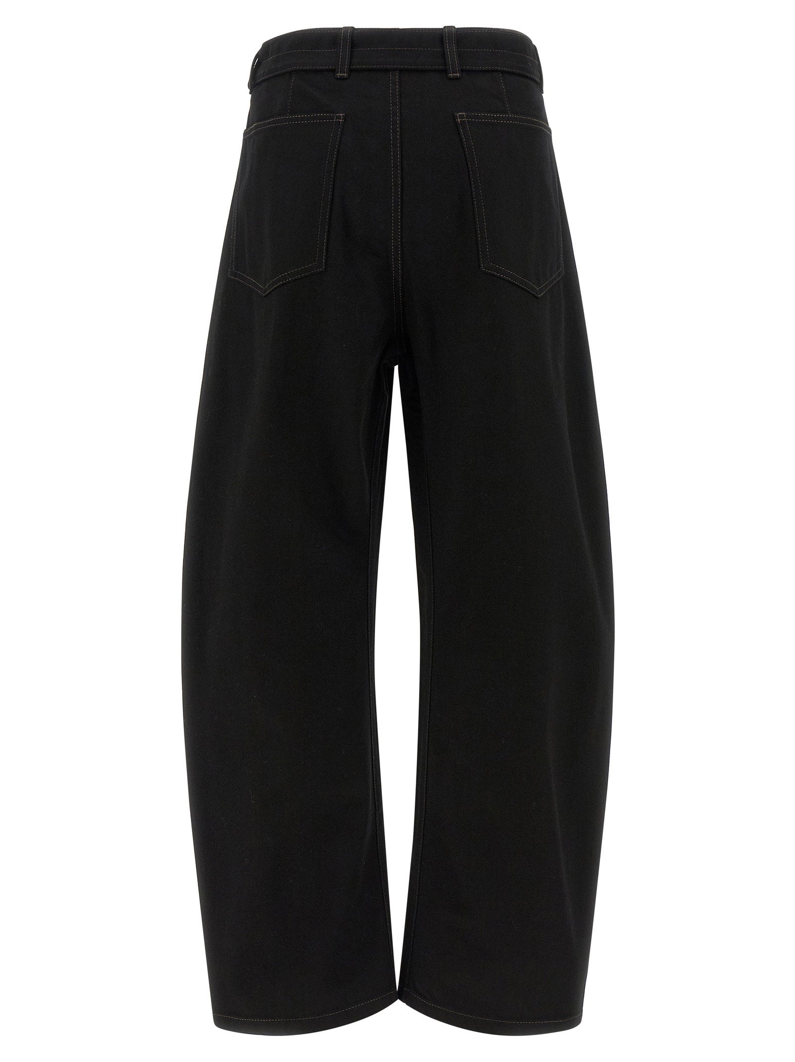 Lemaire Twisted Belted Jeans – 100% cotton - view 2