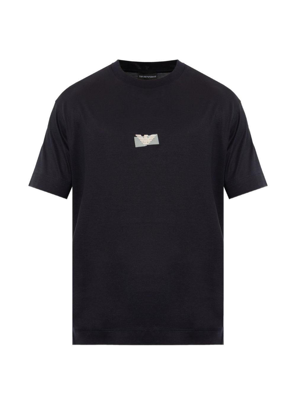 Emporio Armani Logo Polo Shirt – 70% Lyocell, 30% Cotton