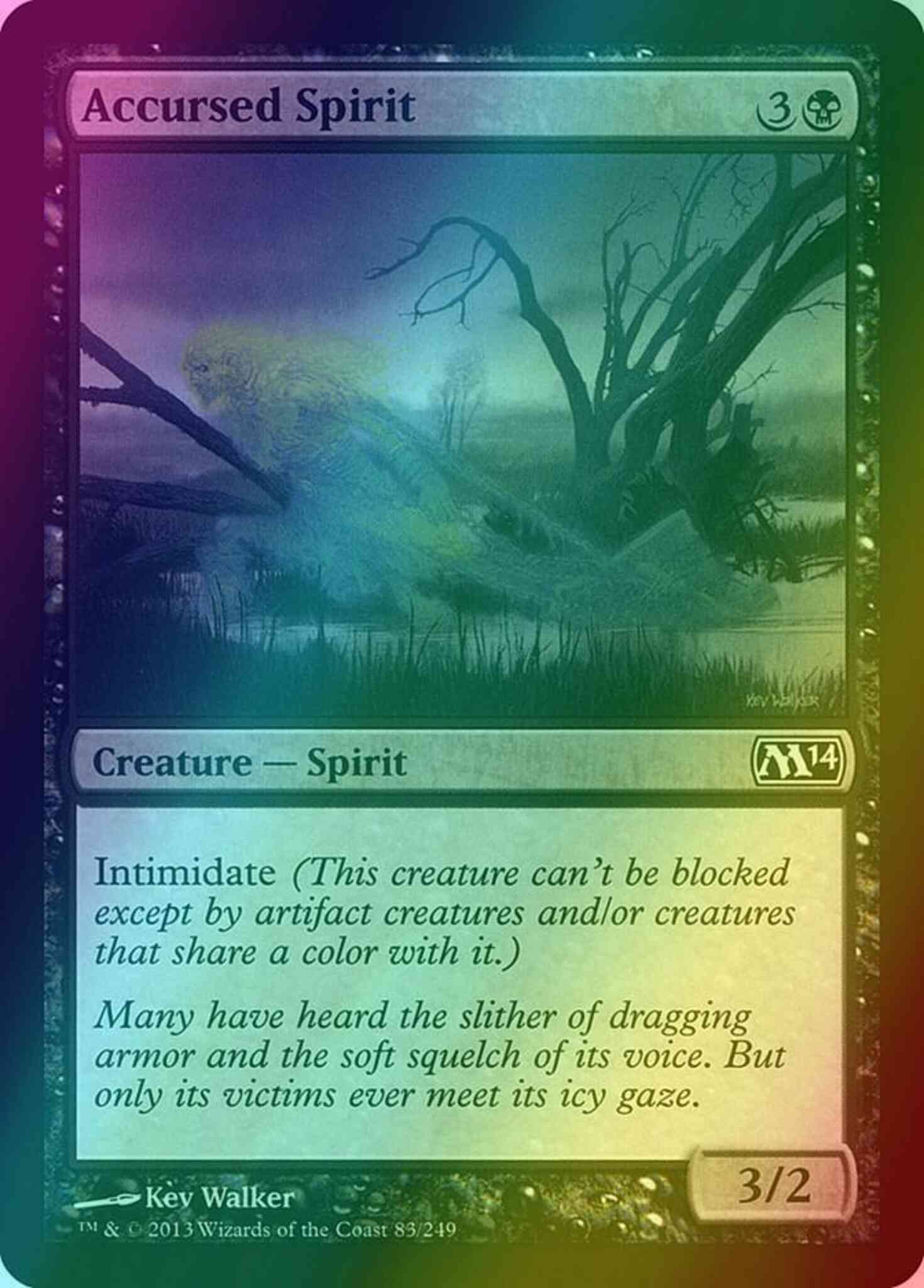 Spirit 83 magic – Accursed Spirit [83] [Magic 2014] [Foil]