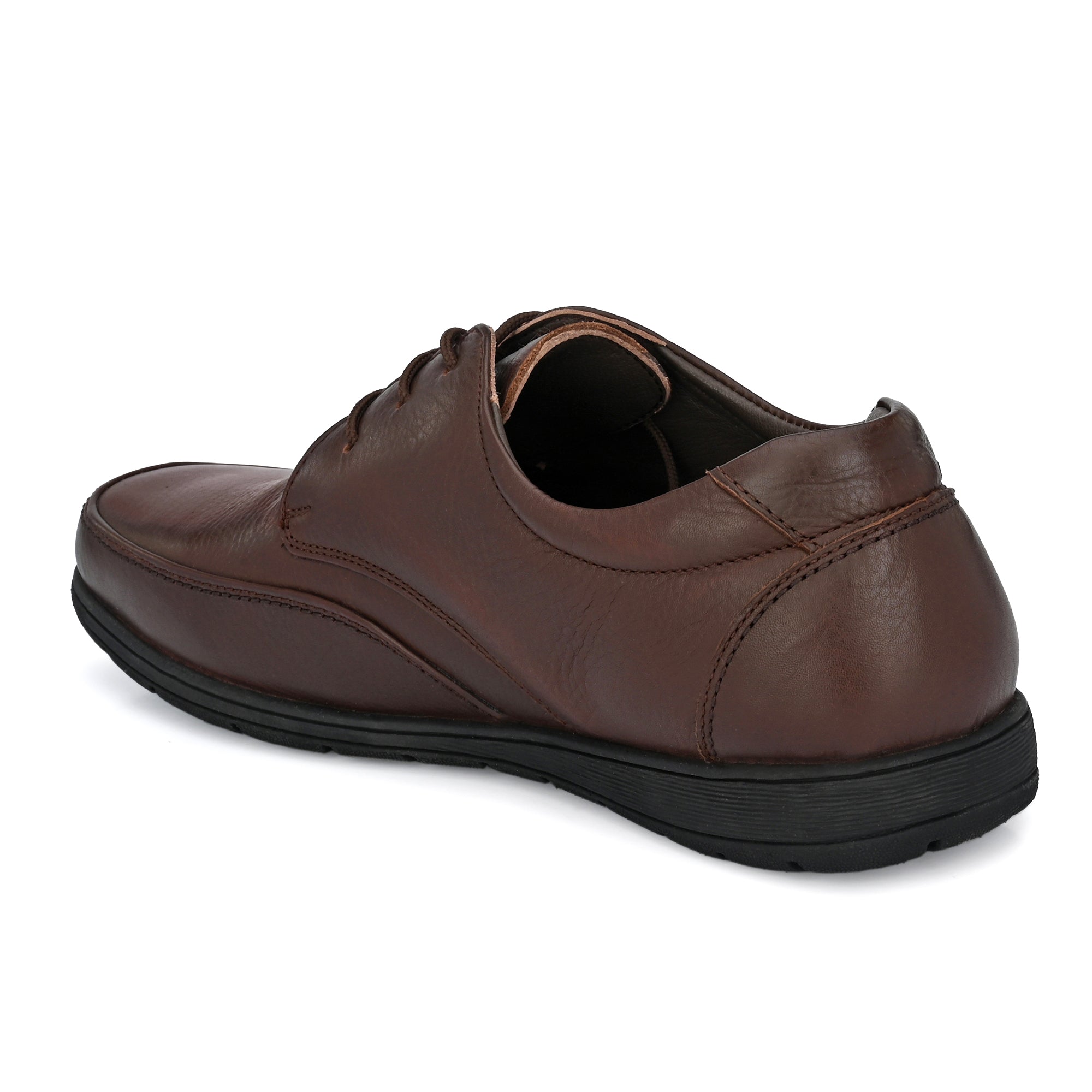 egoss-shoes Egoss Casual Derby Lace Up Leather Shoes For Men - view 12