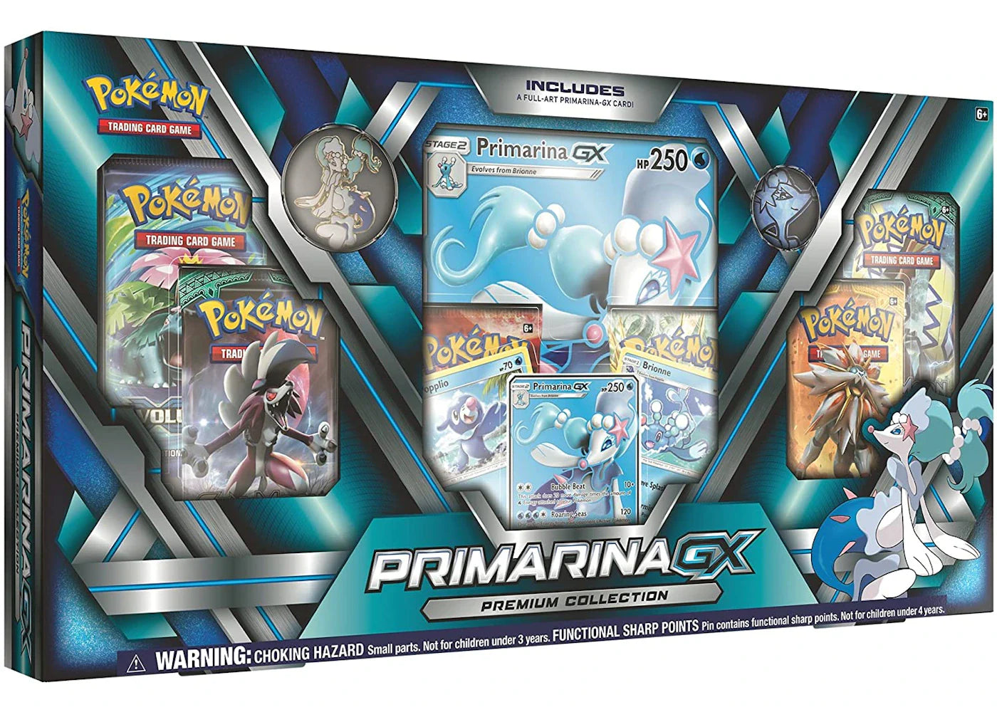Pokémon 2017 Pokemon TCG Primarina GX Premium Collection