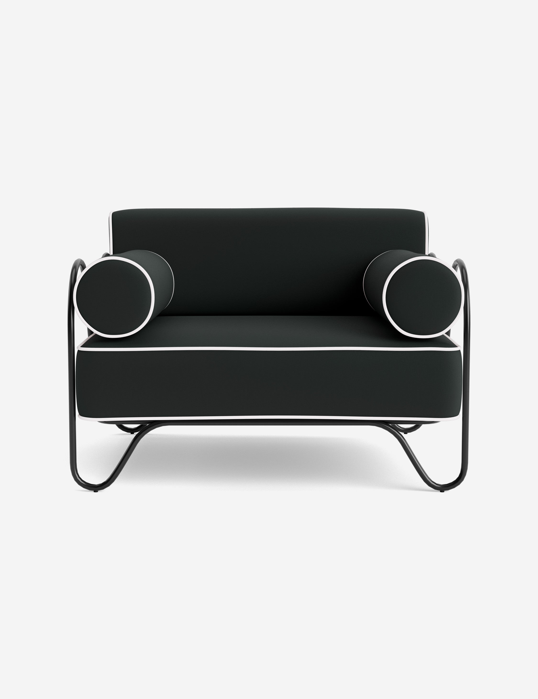 Lulu and Georgia Peggy Outdoor Accent Chair Cushion by Sarah Sherman Samuel - view 15