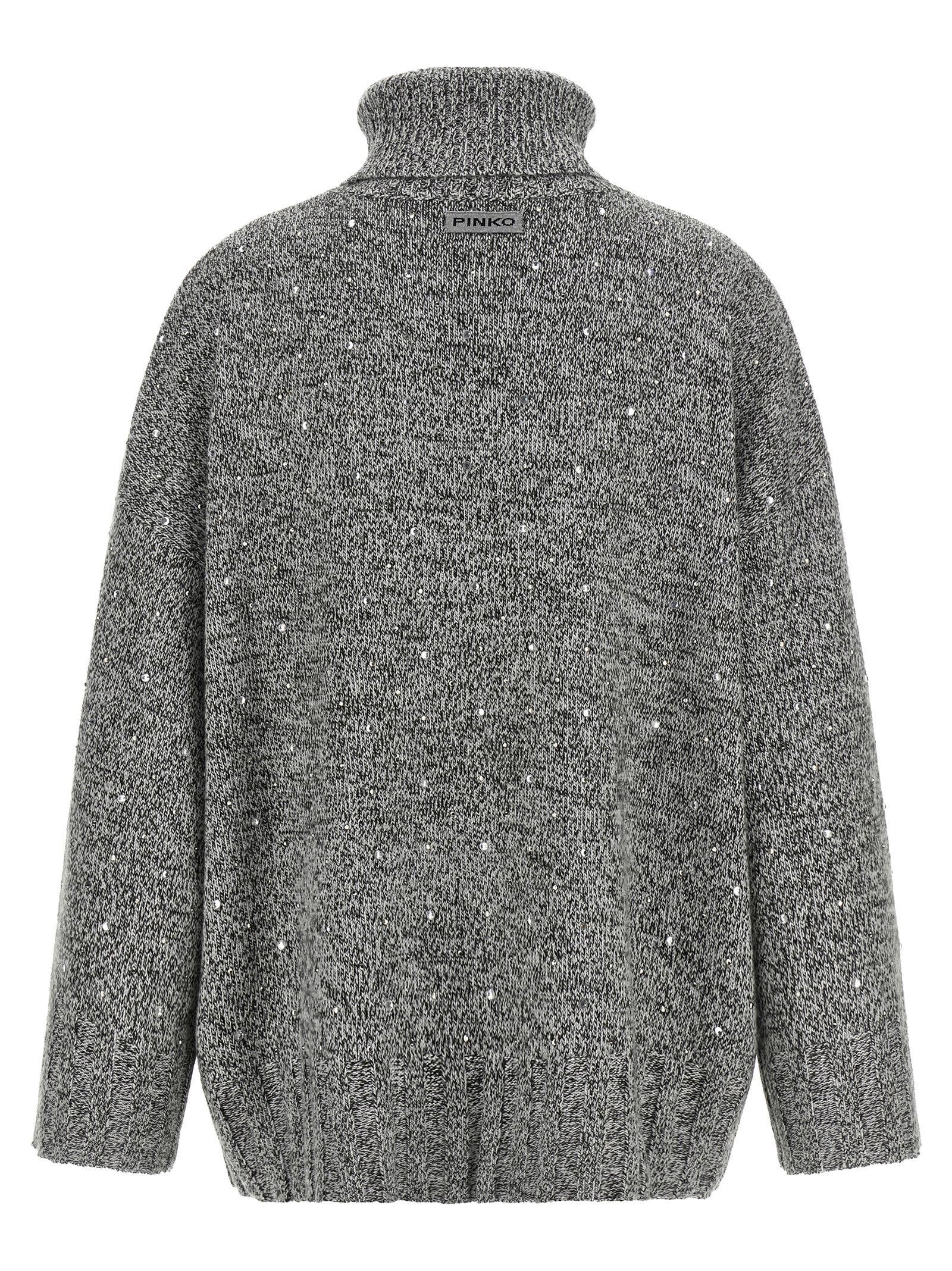 Pinko Crystal Turtleneck Sweater - view 2