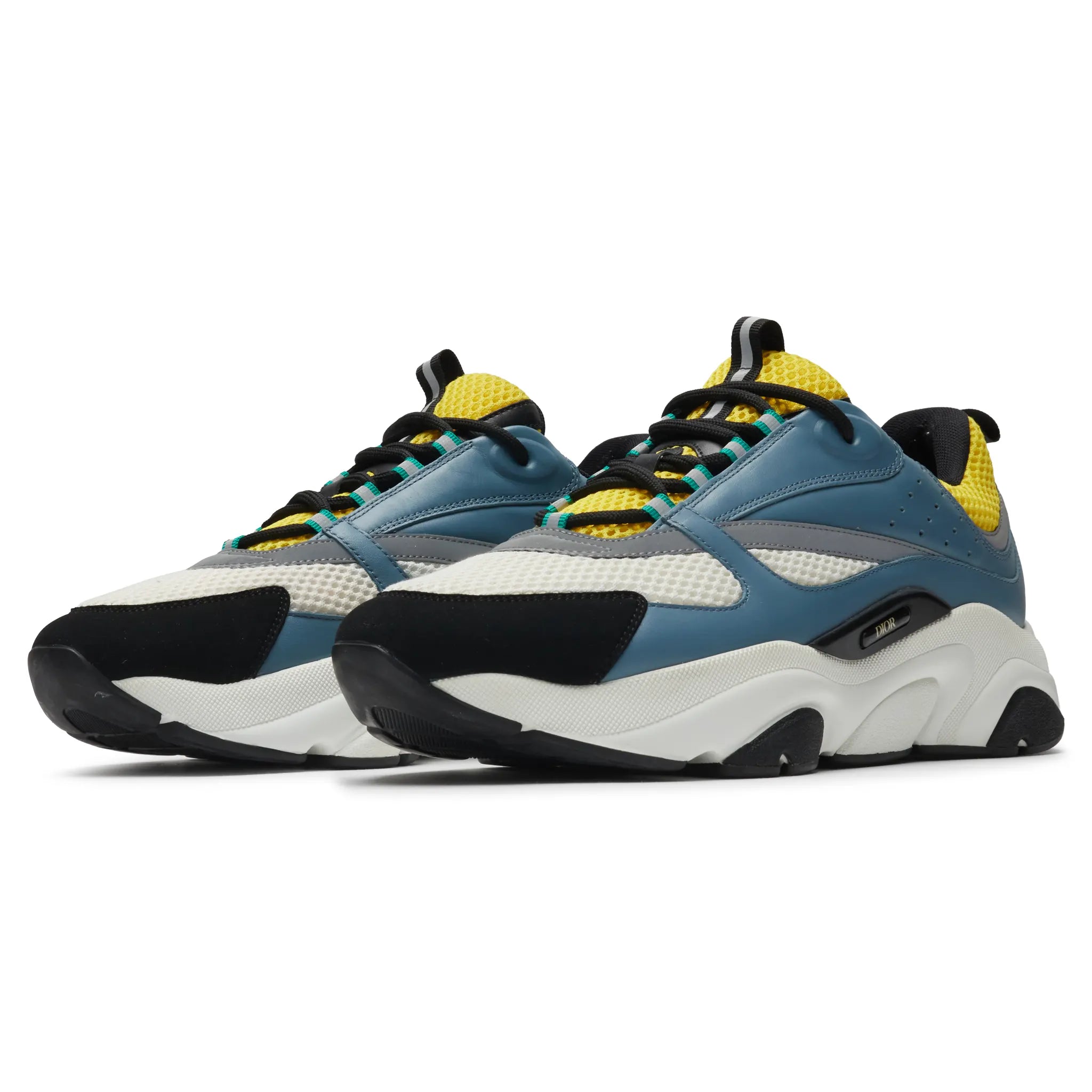 Preloved - Dior B22 Blue Yellow Trainer - view 2