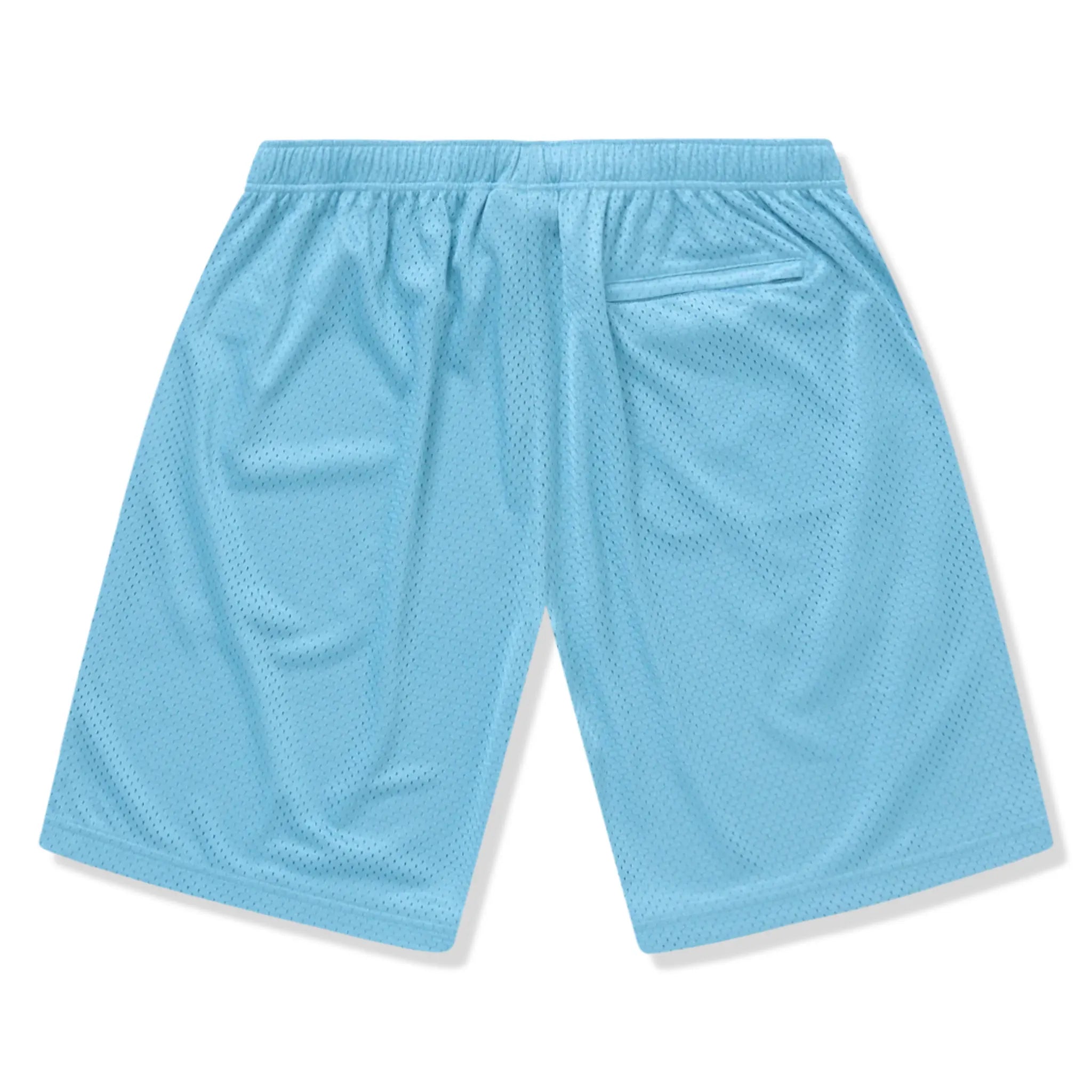 Supreme Small Box Baggy Mesh Light Blue Shorts (SS25) - view 2