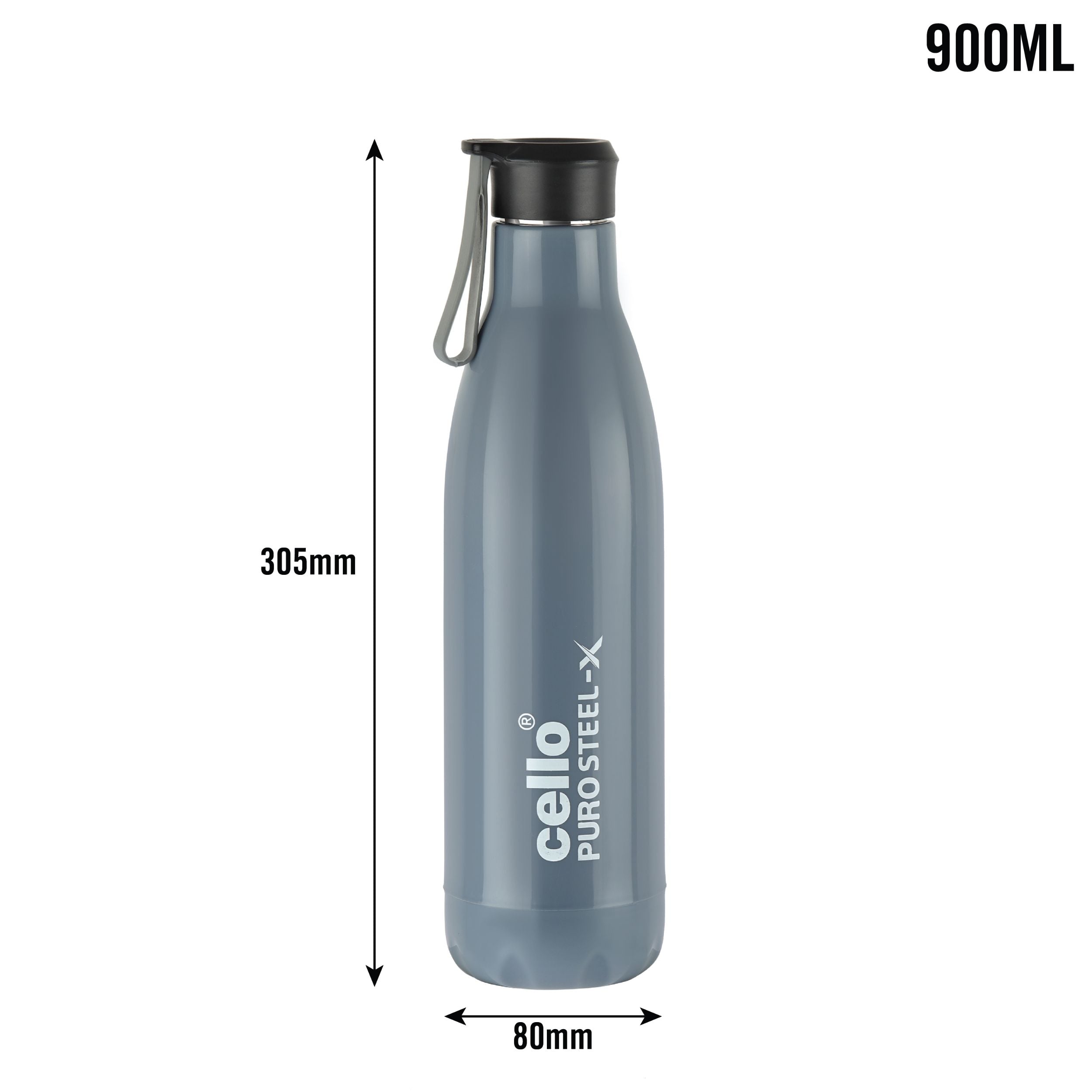 Cello Puro Steel-X Neo 900 Water Bottle, 720ml - view 41