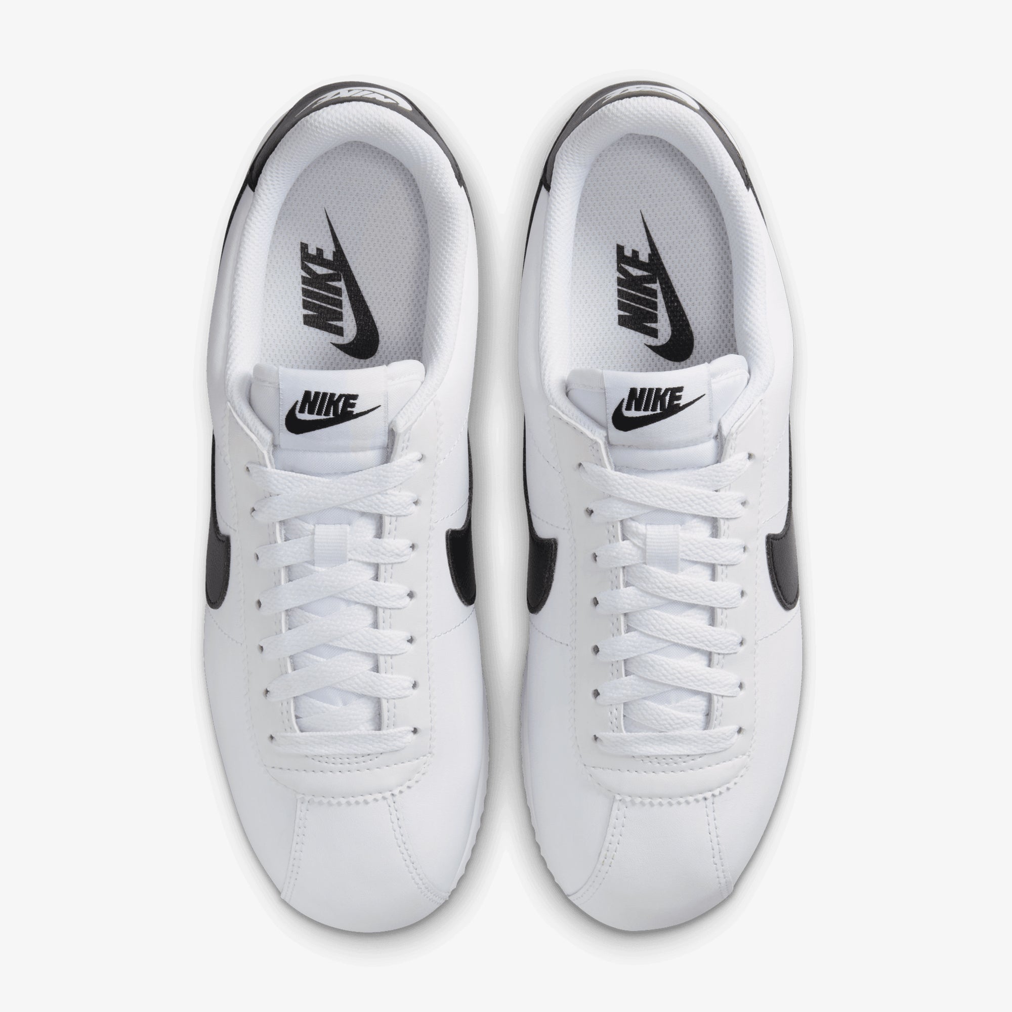 Nike | Cortez Leather { White/black - view 2