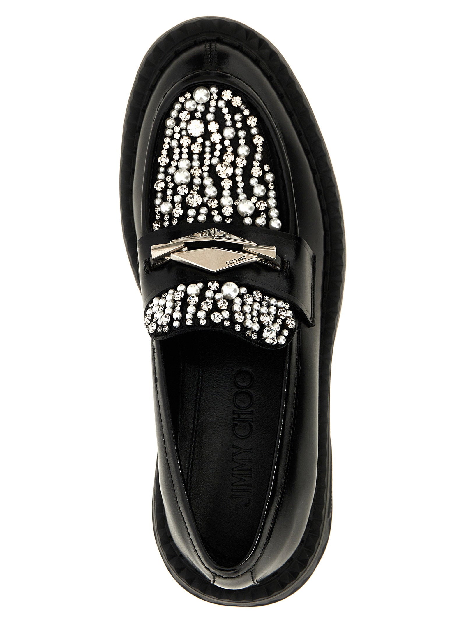 Jimmy Choo Marlow Diamond Loafers - view 4