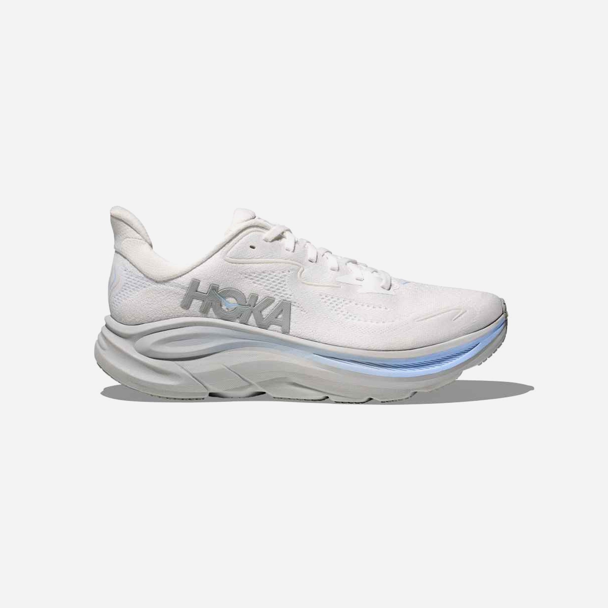 Hoka Clifton 10 White Glacier Blue