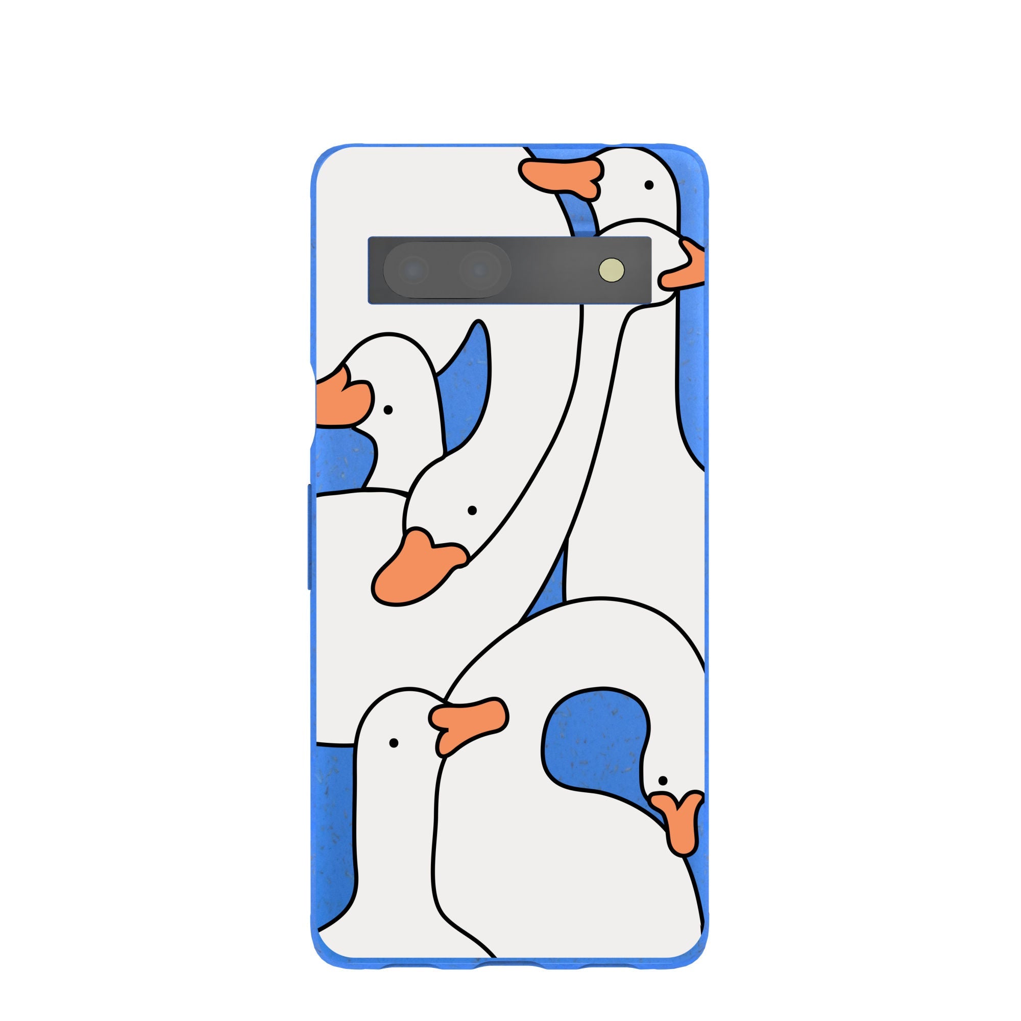 BlackTree Electric Blue Silly Goose Google Pixel 7a Case
