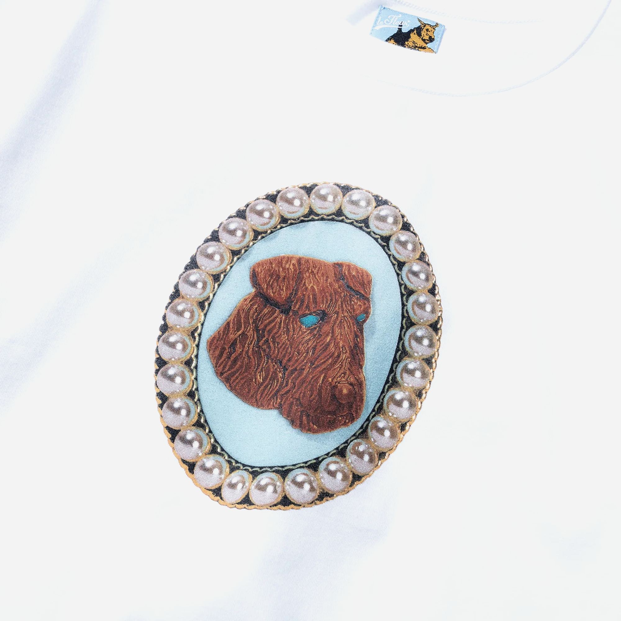 Golf Le Fleur Dog Pin T-Shirt – White - view 2