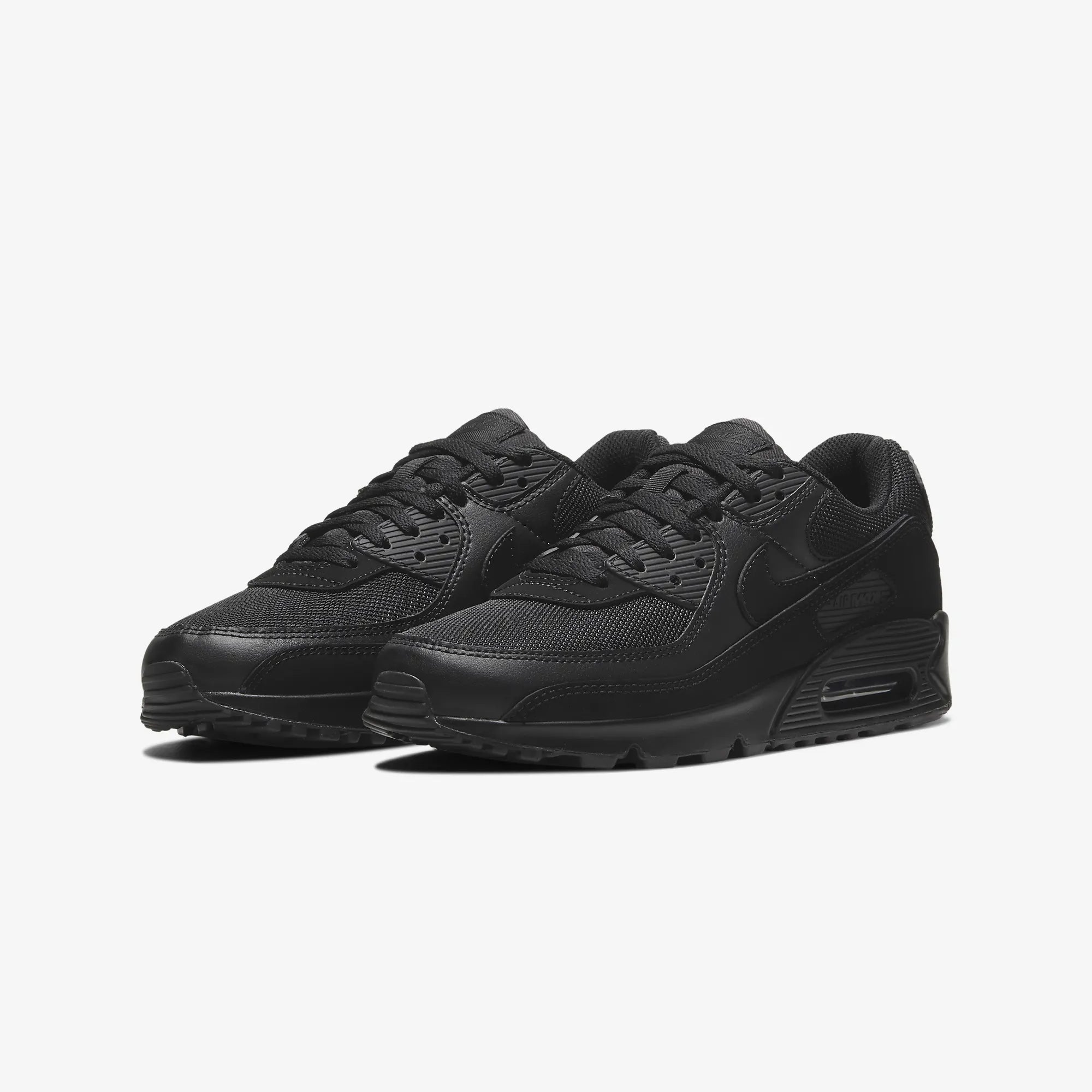 Nike | AIR MAX 90 { BLACK/BLACK-BLACK-WHITE