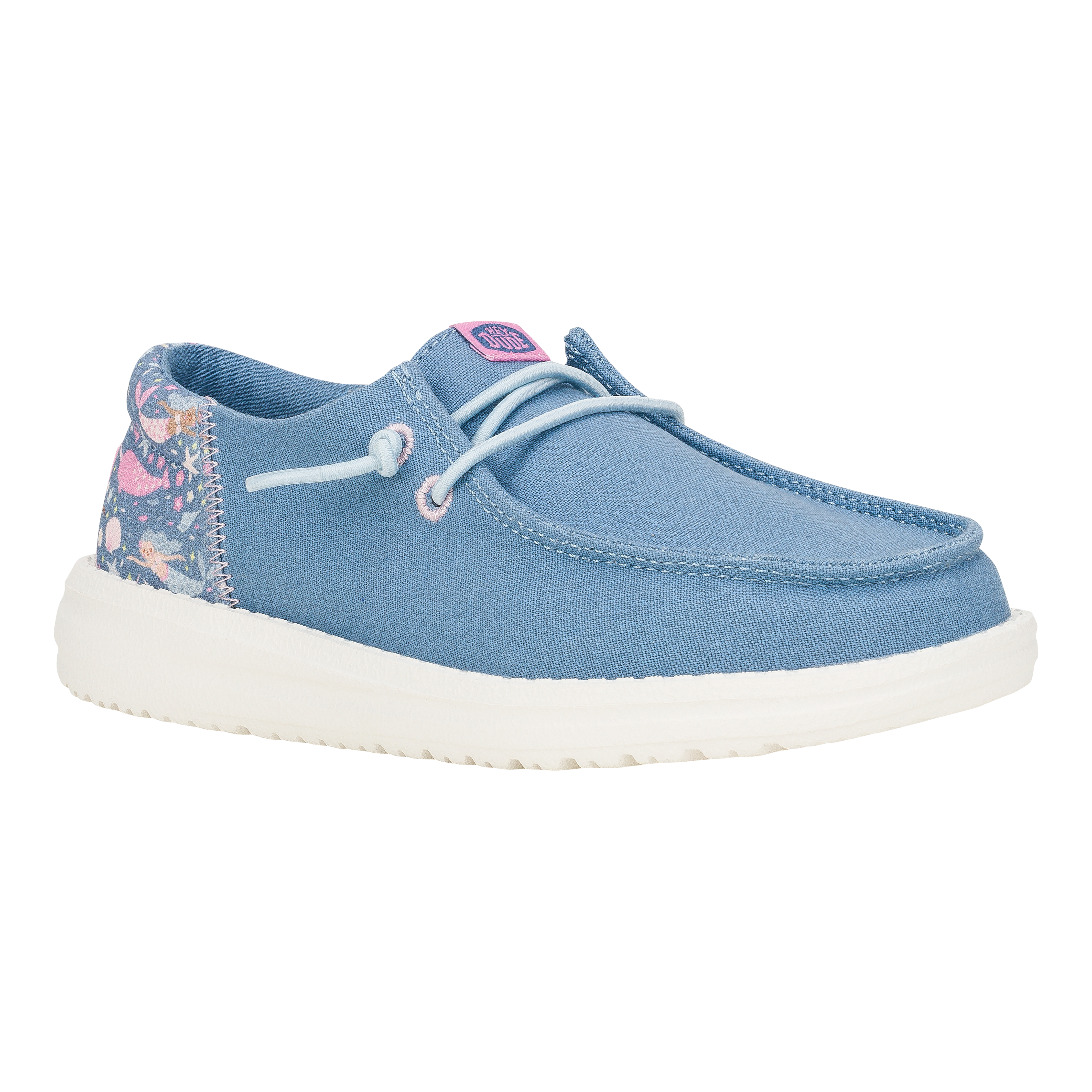 HEYDUDE shoes Wendy Funk Youth Sea Creatures - Chambray Blue/Multi - view 7