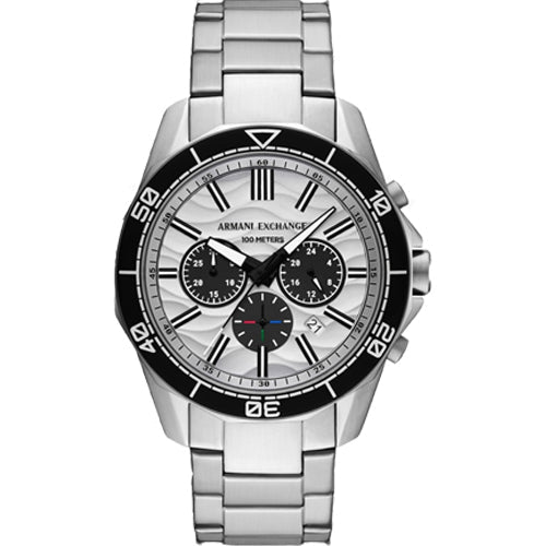 Armani Exchange Spencer Silver Dial Men 44mm AX1969
