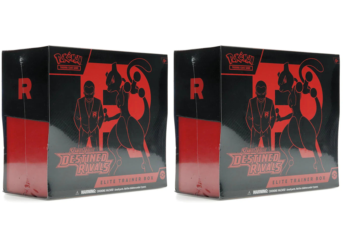 Scarlet violet destined – 2025 Pokémon Scarlet & Violet Destined Rivals Elite Trainer Box 2x Lot