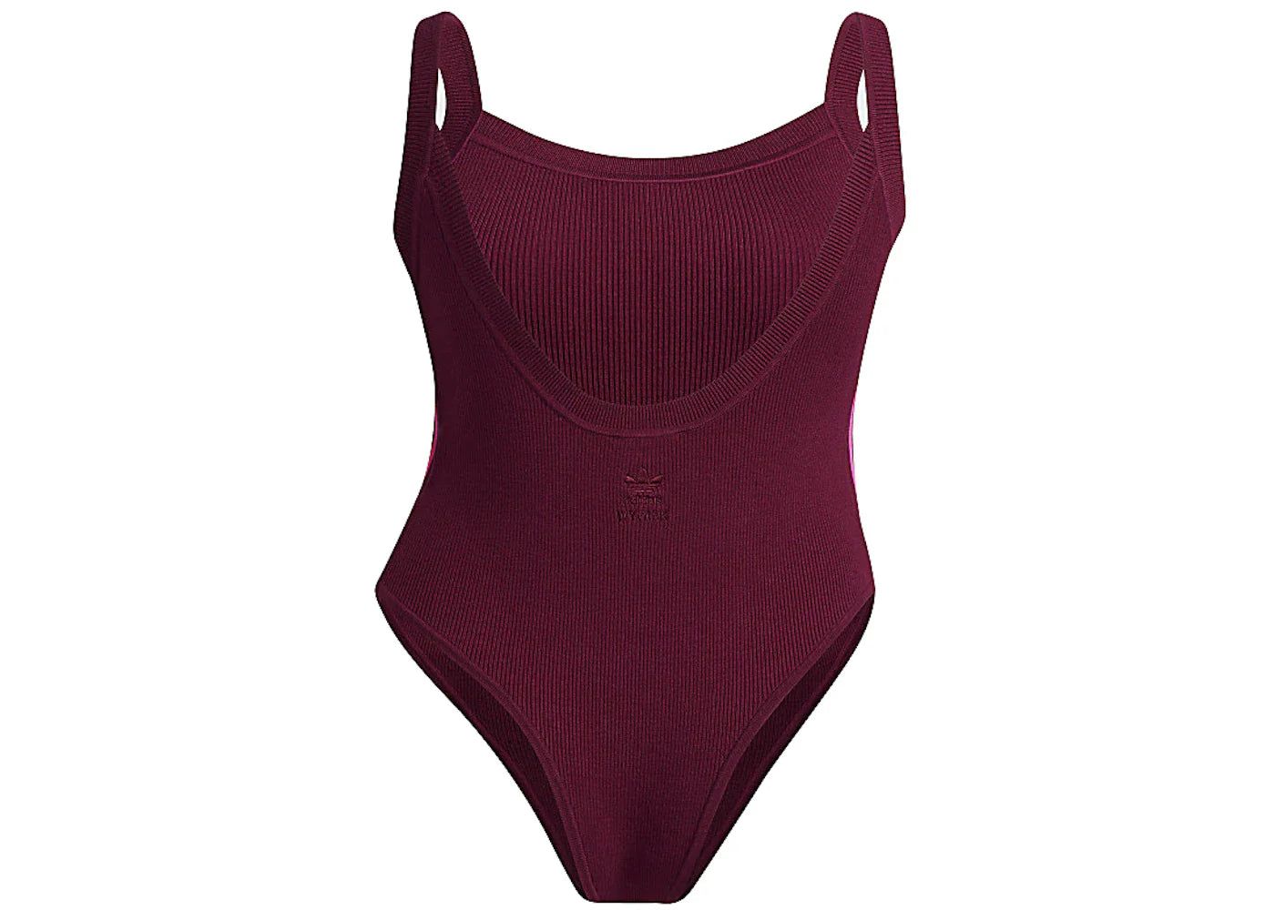 adidas Ivy Park Knit Tank Bodysuit (Plus Size) Cherry Wood - view 2
