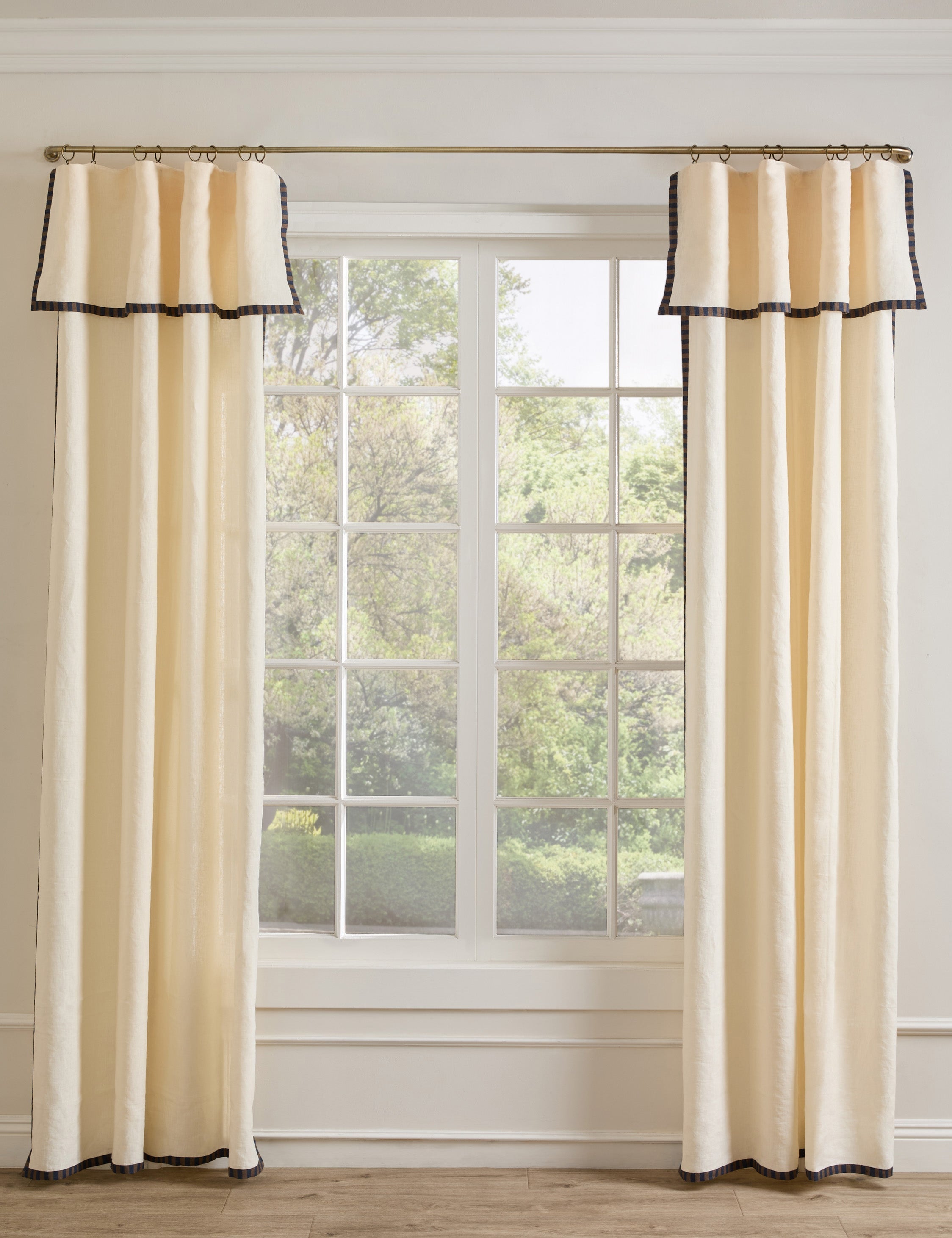 Lulu and Georgia Rajaa Light Filtering Curtain Panel by Sarah Sherman Samuel - view 2