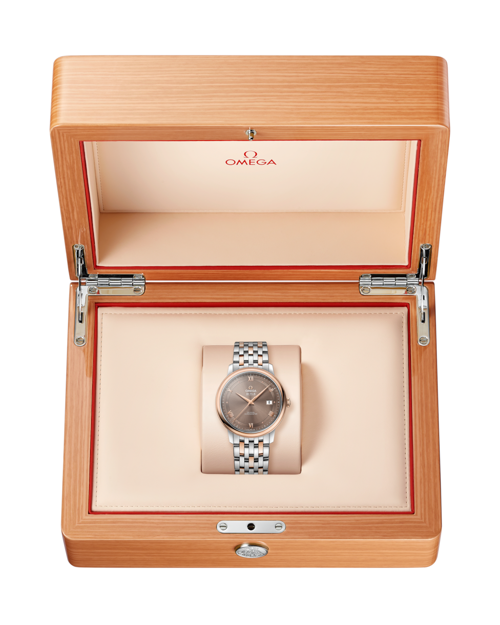 Omega De Ville Prestige Co Axial Chronometerbrown Dial Men 39.5MM - view 2