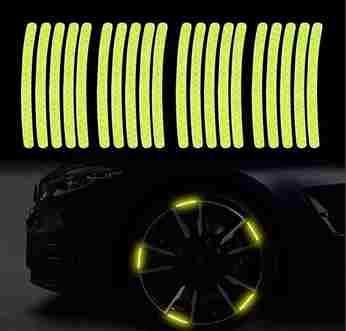 Roposo Clout Car/Bike Night Reflective stickers (Pack of 20) - view 3