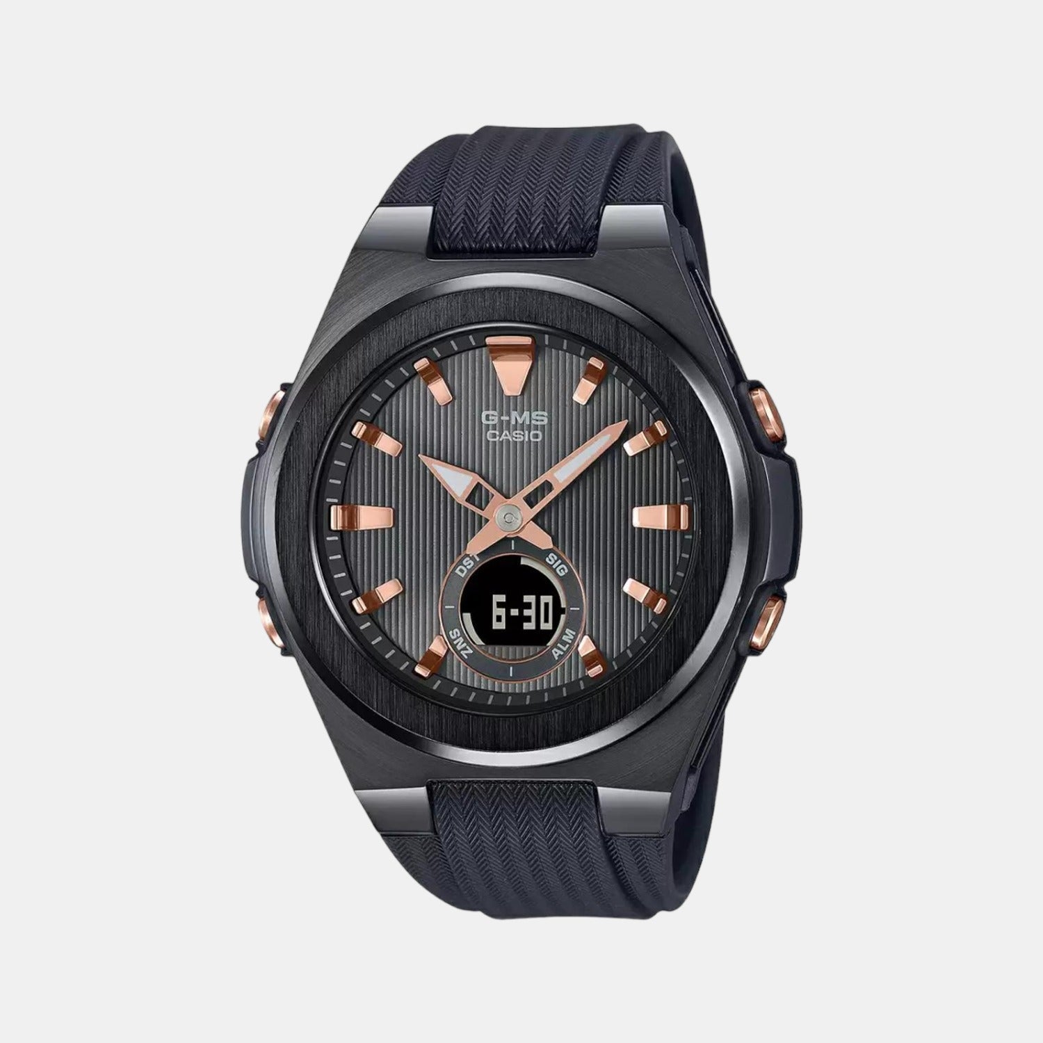 Casio Baby-G Women Quartz Black Dial Analog-Digital Resin Watch BX192