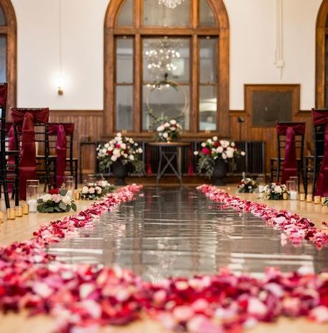 fiftyflowers.com Jewel Tone Winter NYE Wedding - view 2