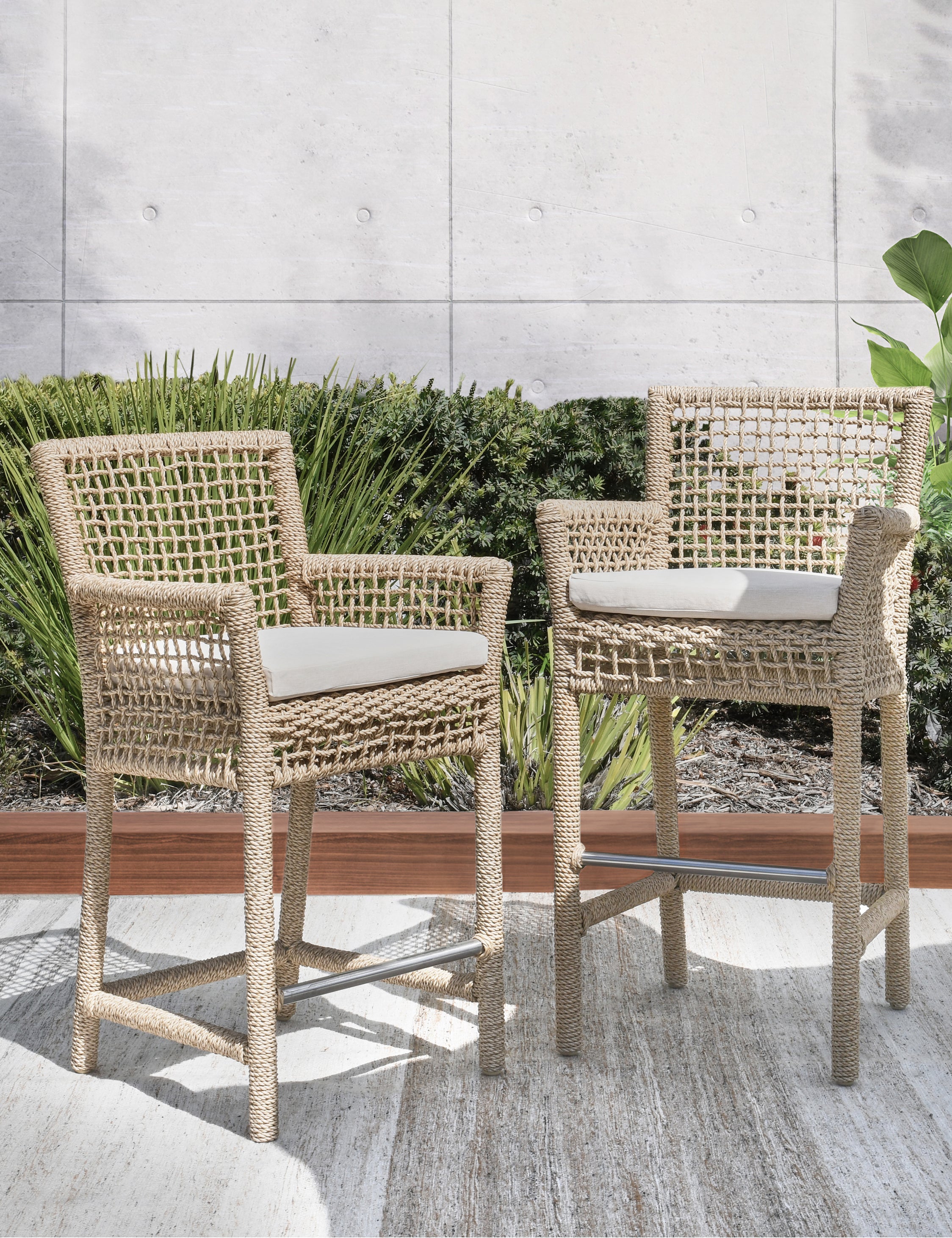 Lulu and Georgia Beverly Indoor / Outdoor Bar Stool - view 2