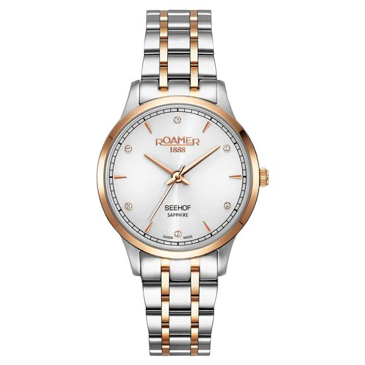 Roamer Seehof White Dial