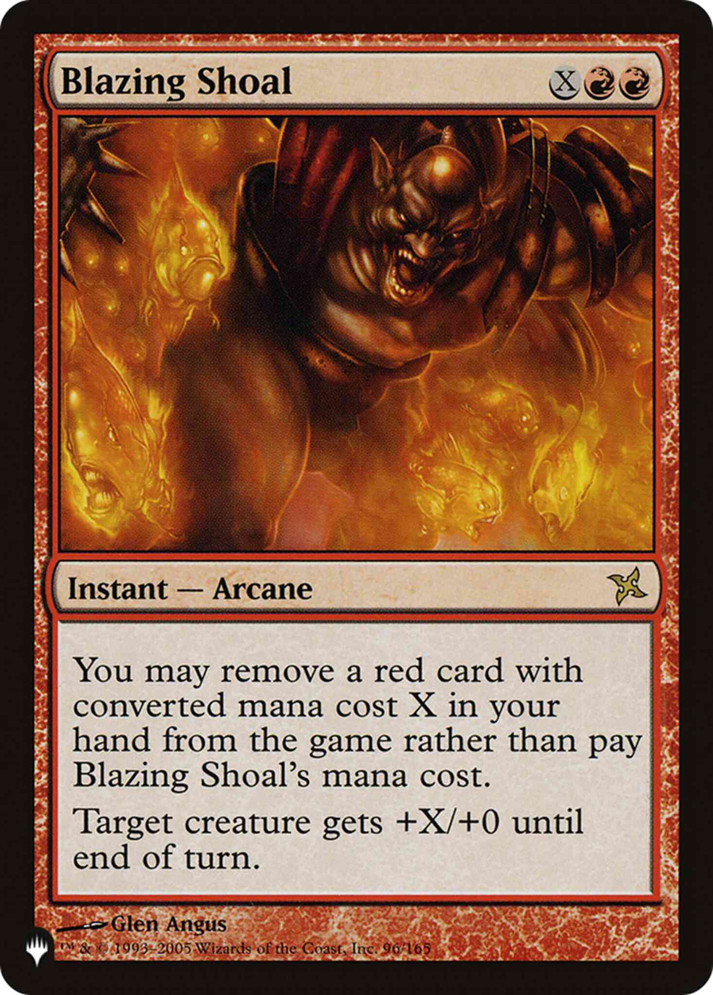 Blazing shoal bok-96 – Magic Blazing Shoal [BOK-96] [The List] [Non-Foil]