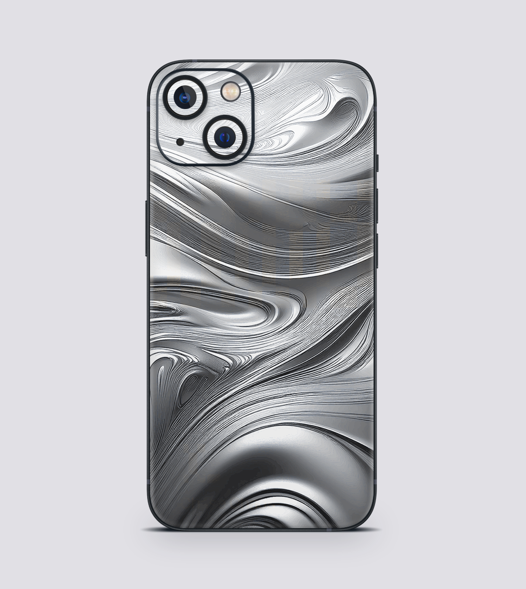 Apple iPhone 13 Mini Silver Swirl