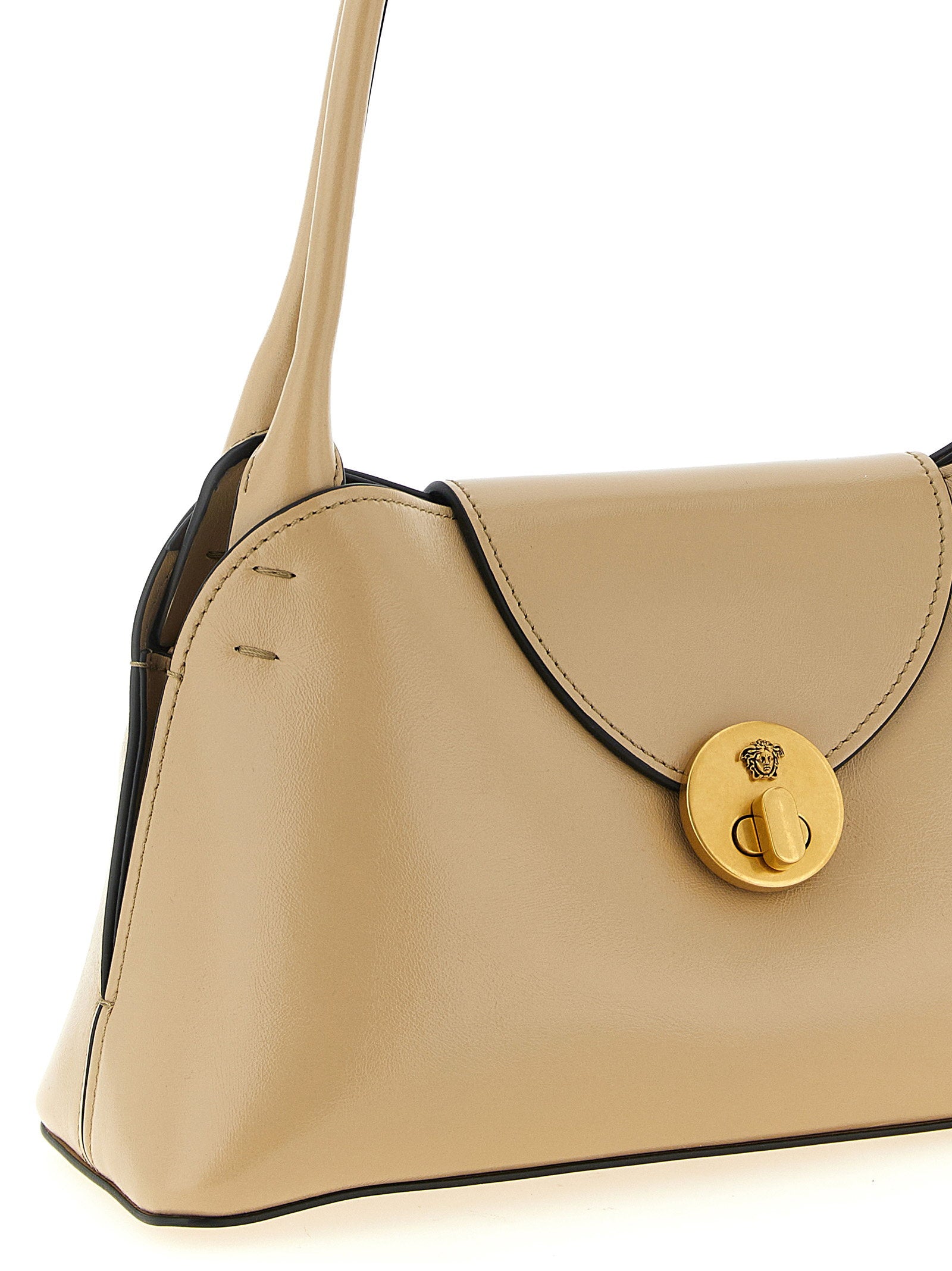 Versace Vivian Leather Shoulder Bag - view 3
