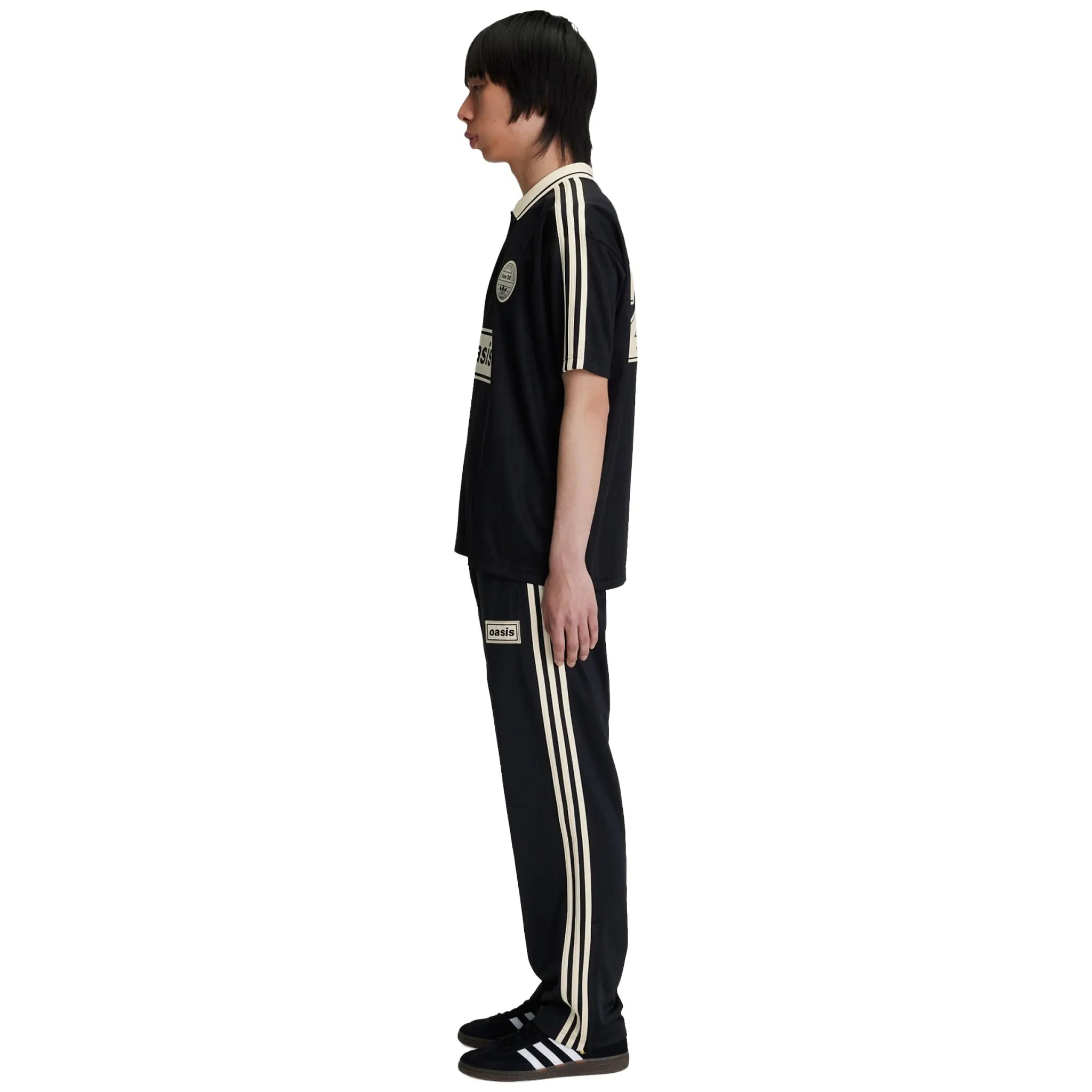 Adidas x Oasis Tour Jacquard Black Jersey - view 5
