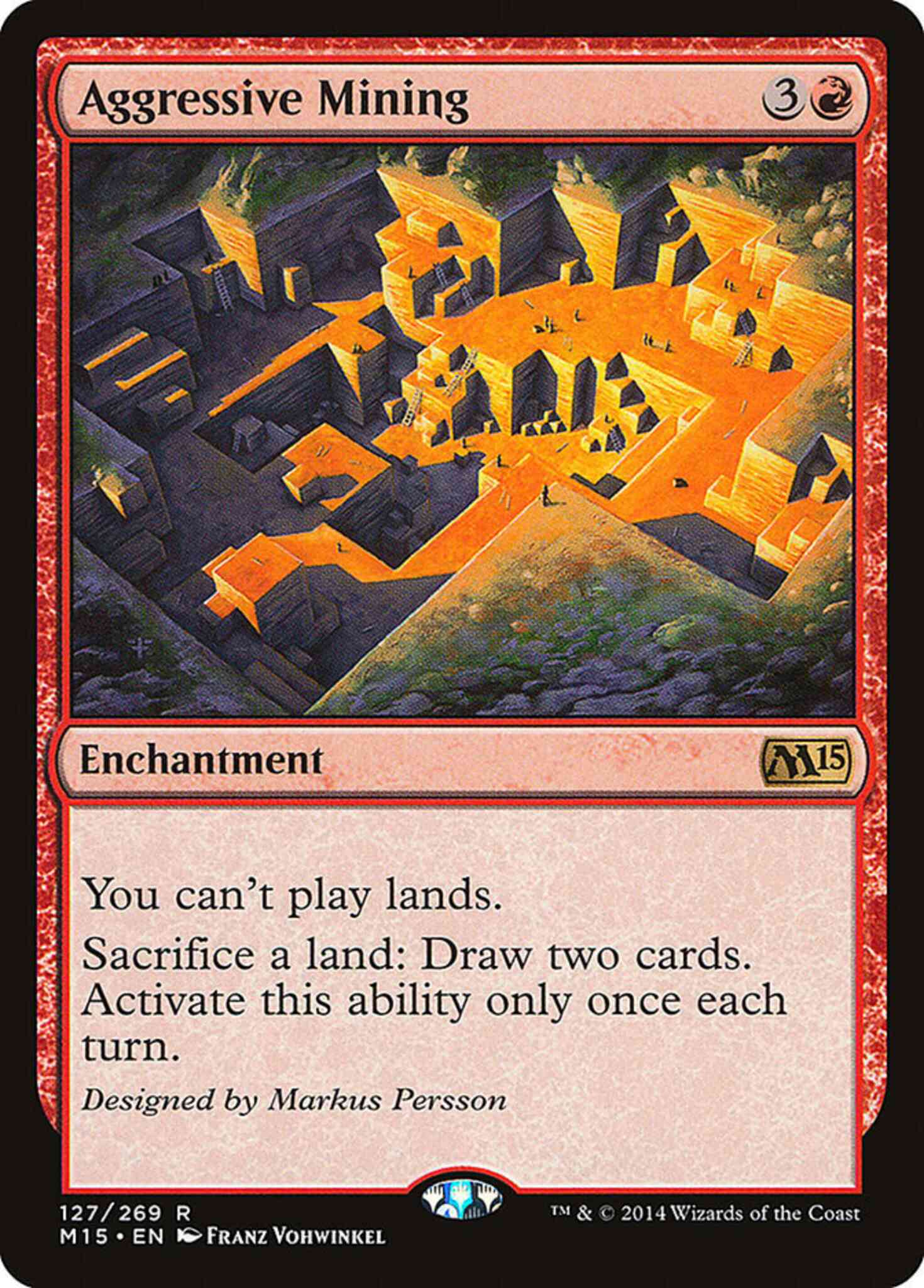 Mining 127 magic – Aggressive Mining [127] [Magic 2015] [Non-Foil]
