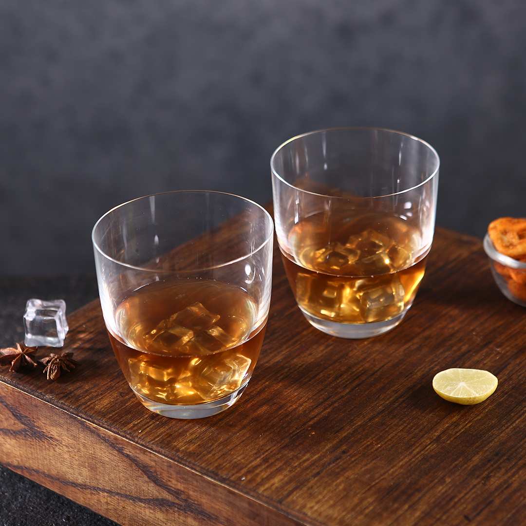 Wonderchef Modena Whiskey Glass 300 Ml (Set Of 6)