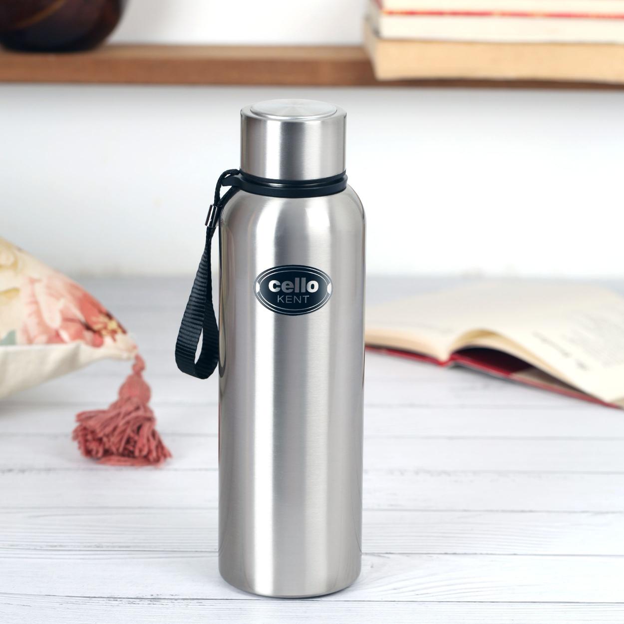 Cello Kent Flask, Vacusteel Water Bottle, 550ml