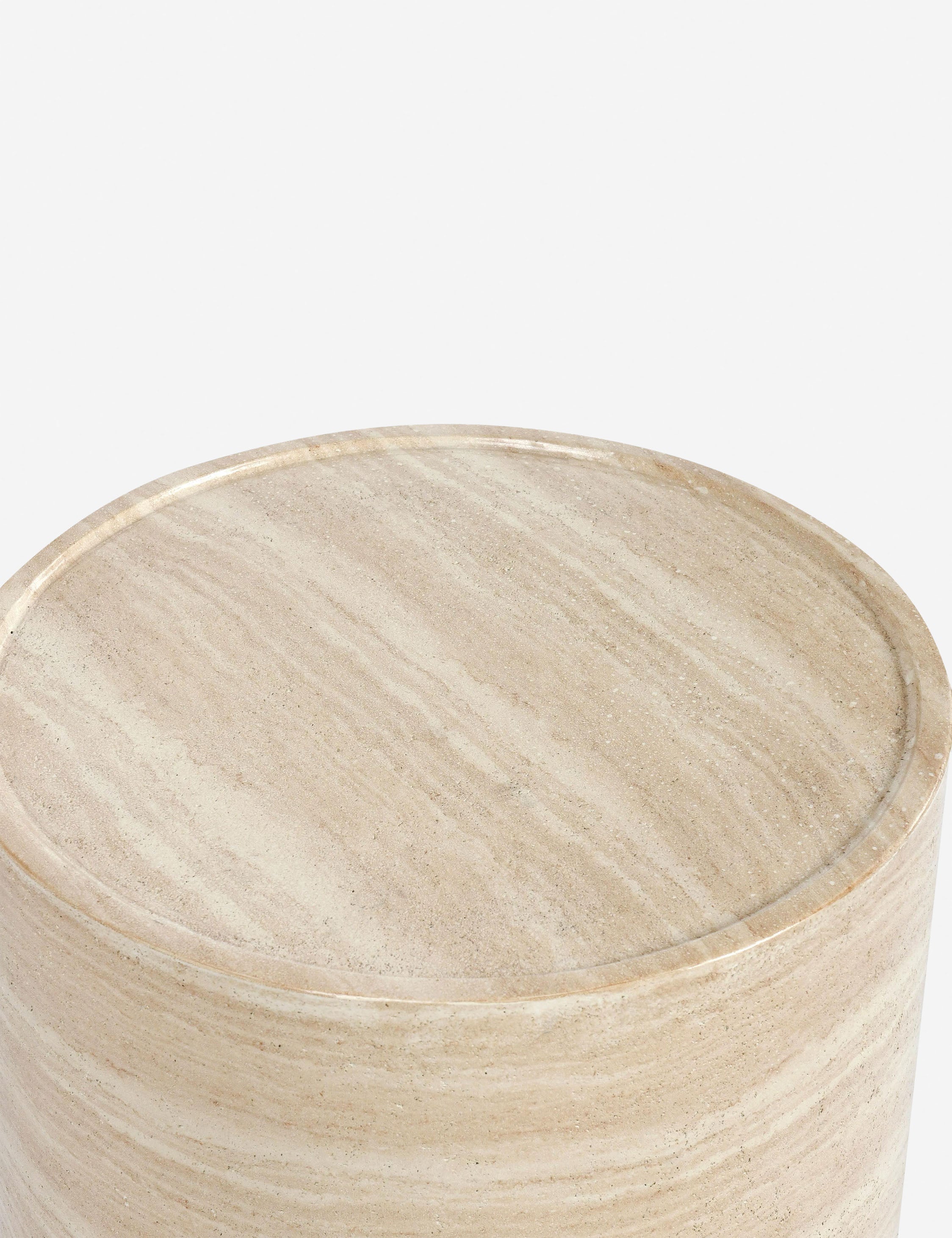 Lulu and Georgia Soder Indoor / Outdoor Round Side Table - view 2