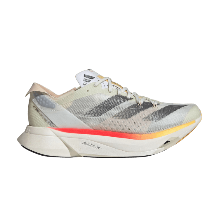 adidas Adizero Adios Pro 3 Ivory Iron Metallic Crystal Sand (Women's)