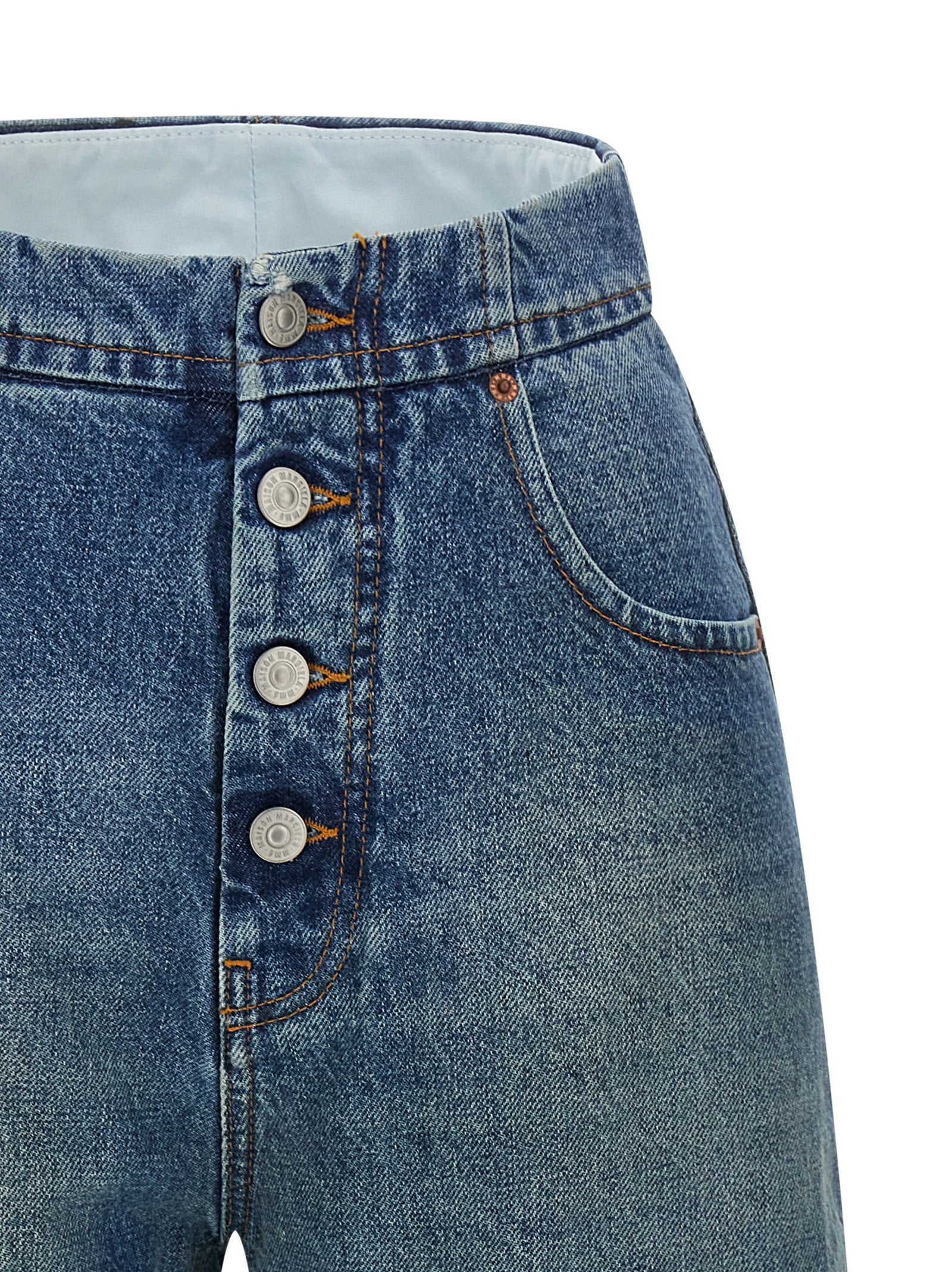 Mm6 Maison Margiela Straight Leg Jeans – 100% cotton - view 3