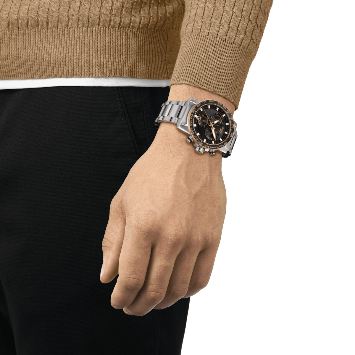 Tissot T-Sport Black Dial Men 45.5mm - view 2