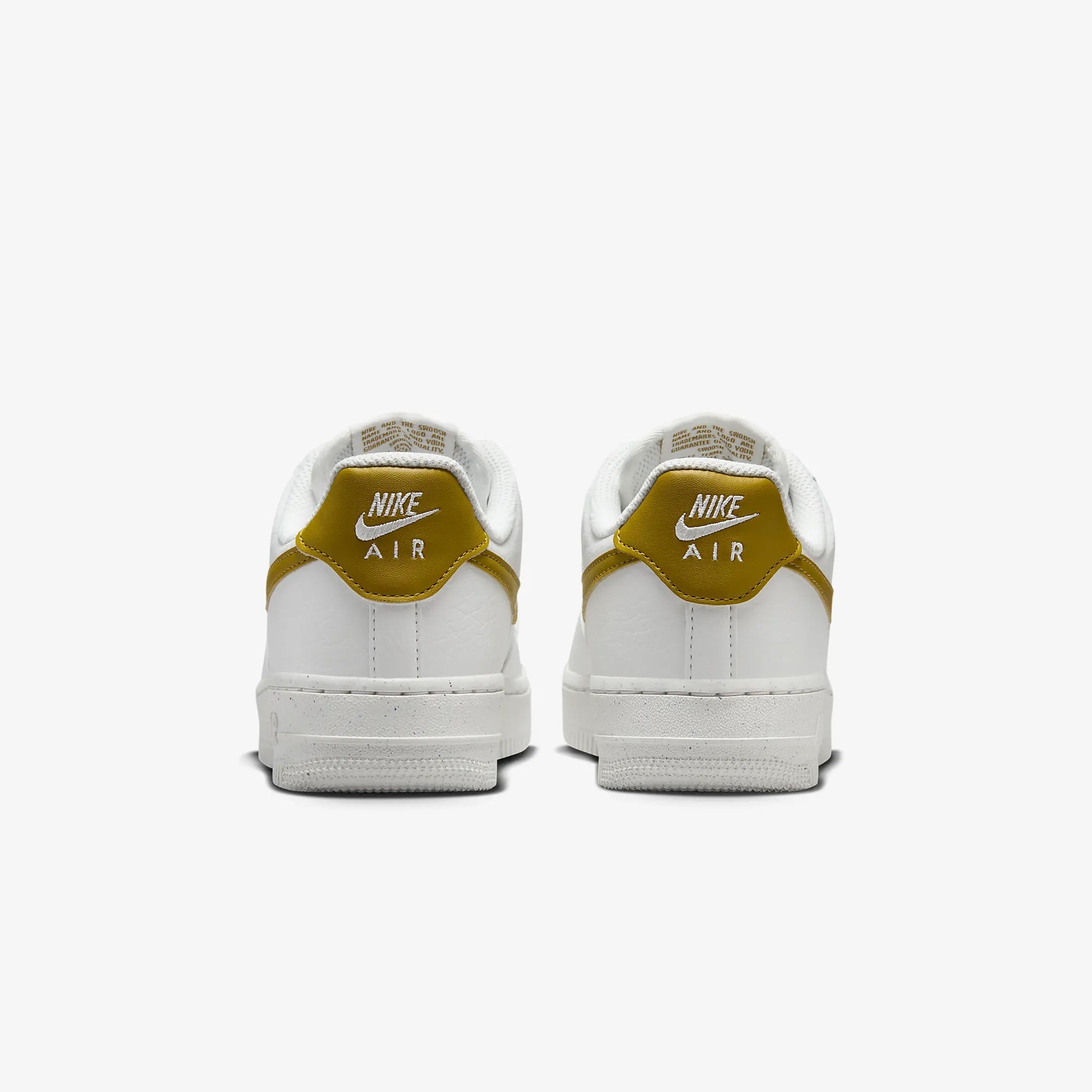 Nike | AIR FORCE 1 '07 NN { SUMMIT WHITE/BRONZINE-METALLIC SILVER - view 2