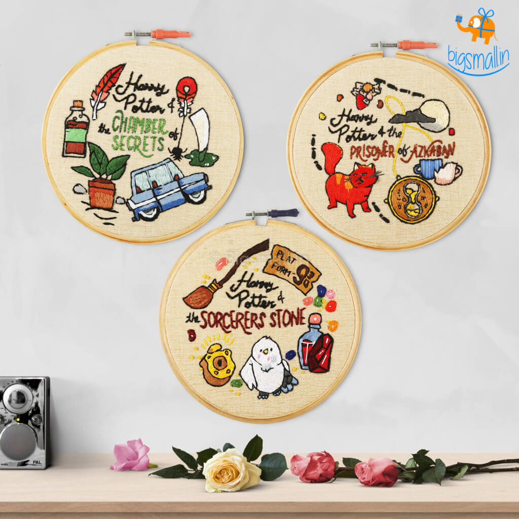 Hoop-Broideries Harry Potter Embroidery Hoop Art - view 7