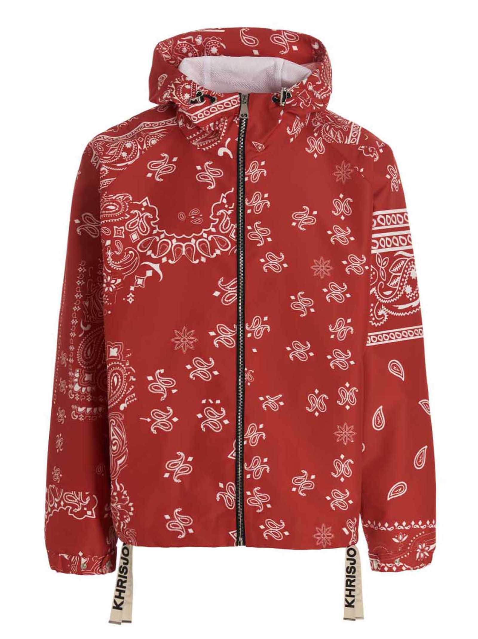Khrisjoy Windbreaker Bandana Hood Jacket – 100% polyester