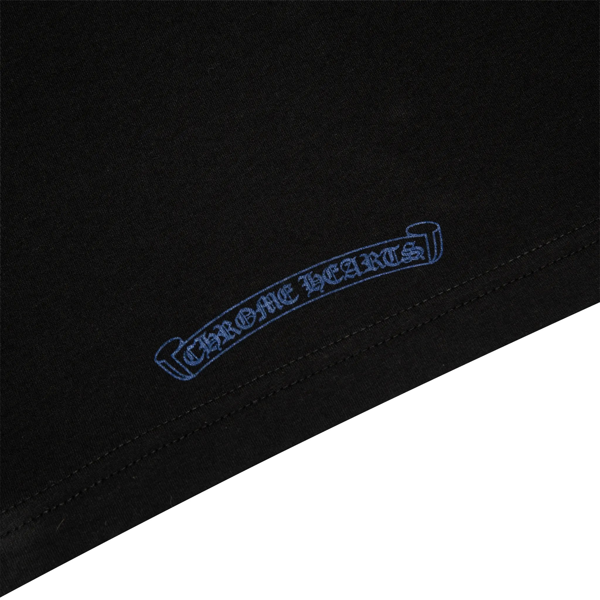 Chrome Hearts 1988 Neck Logo Black Blue T Shirt - view 4