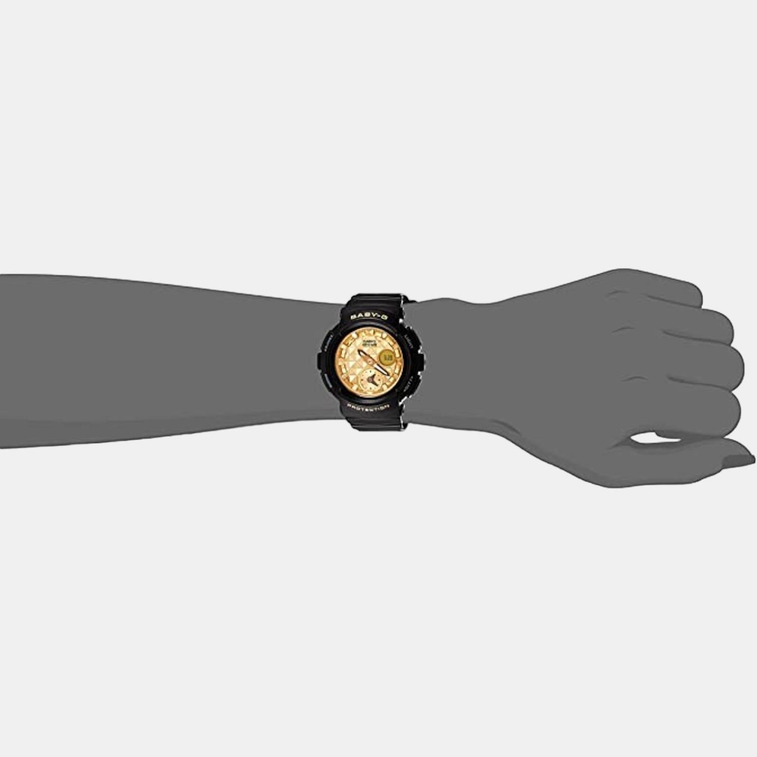 Casio Baby-G Women Quartz Gold Dial Analog-Digital Resin Watch B181 - view 4