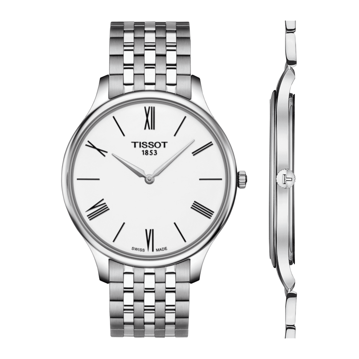 Tissot T-Classic White Dial Men 39mm - view 2