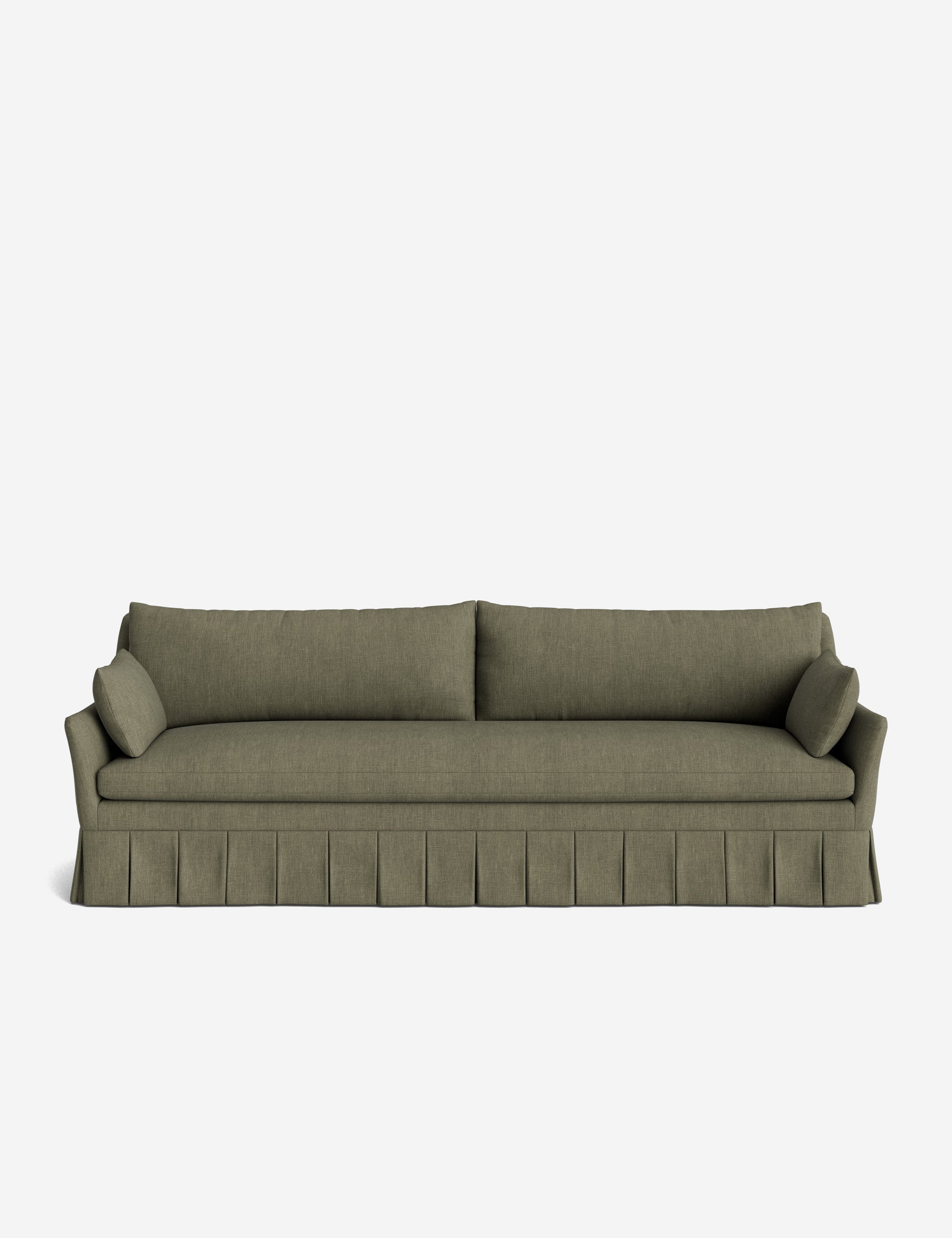 Lulu and Georgia Portola Pleated Sofa - view 105