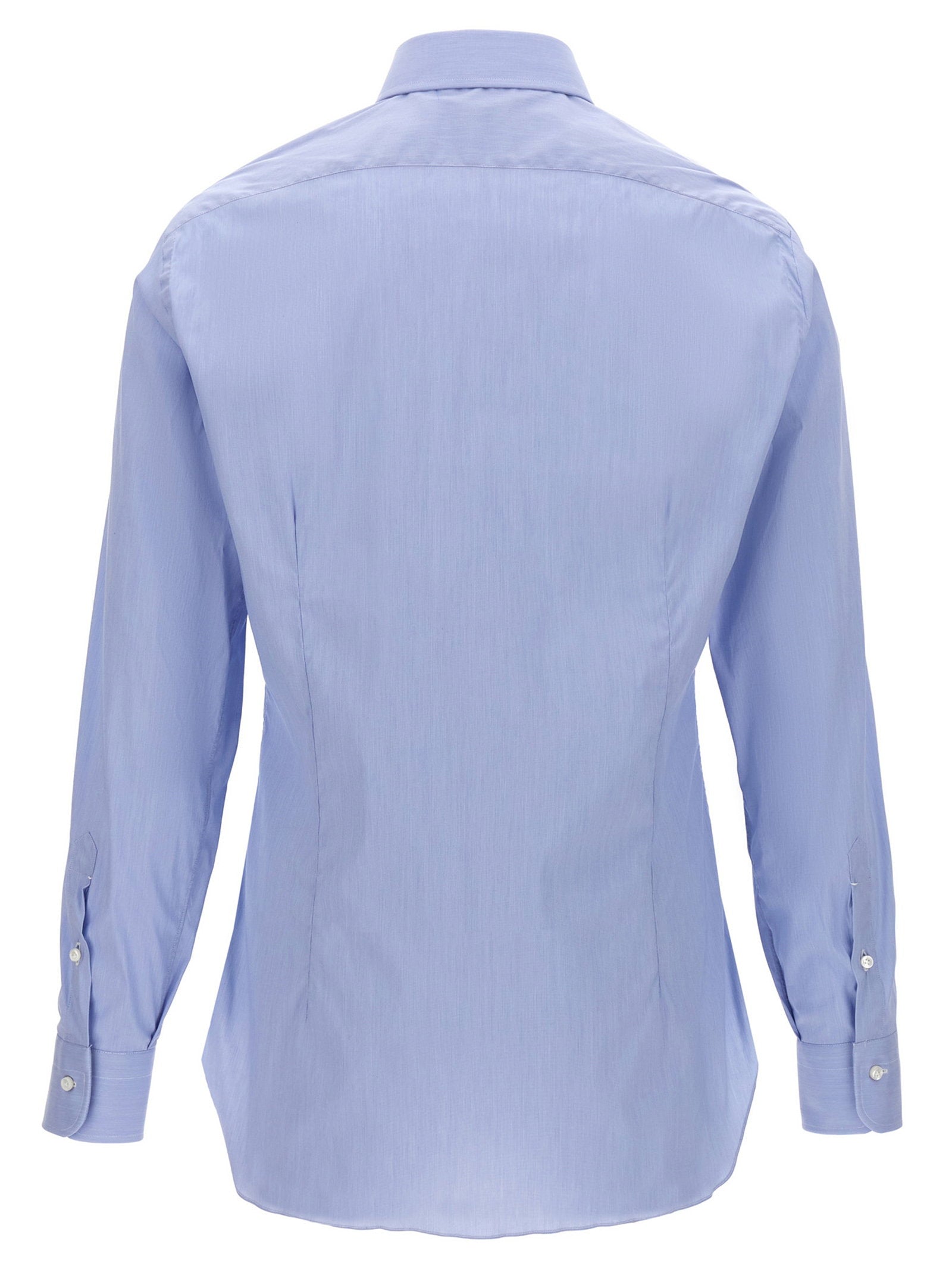 Barba Poplin Shirt – 72% co, 25% po 3% ea - view 2