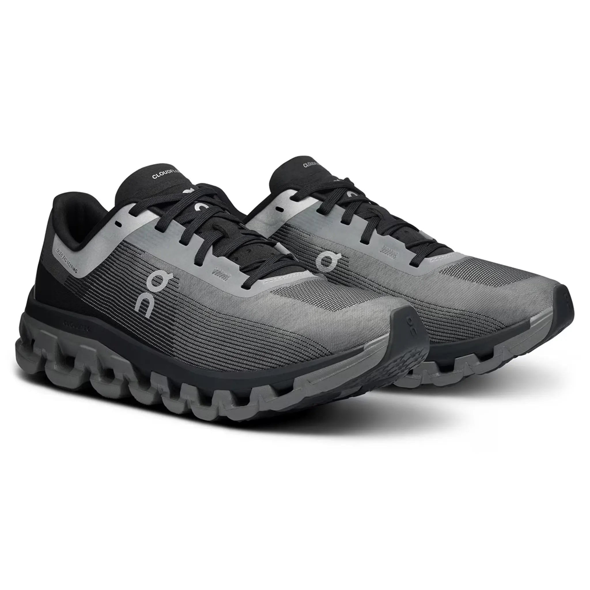 On Running Cloud 4 Pearl Black Shoes (W) - view 2