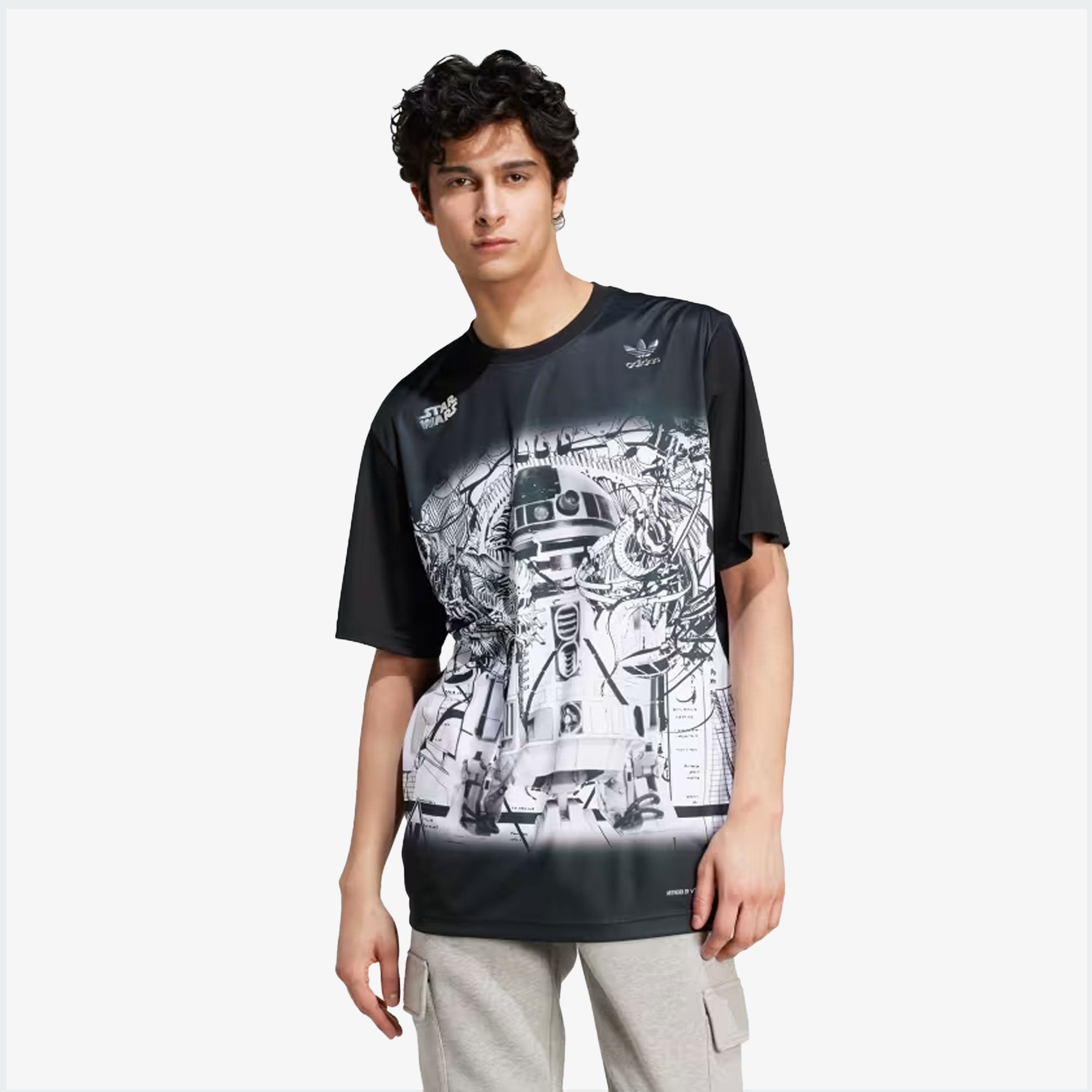 Adidas Originals | Star Wars Nanzuka Graphic Tee { Black